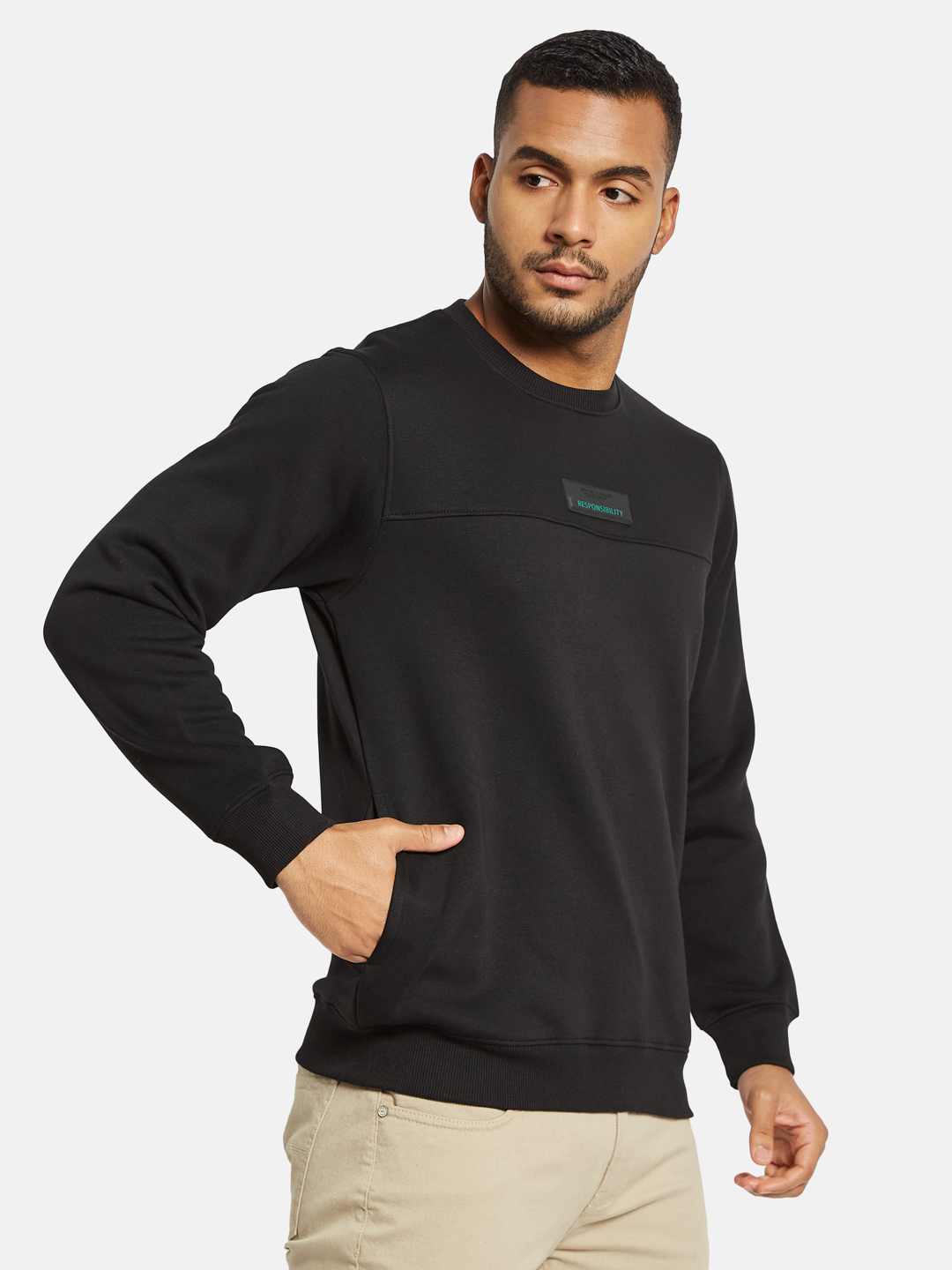 Octave Men Printed Sweatshirt
