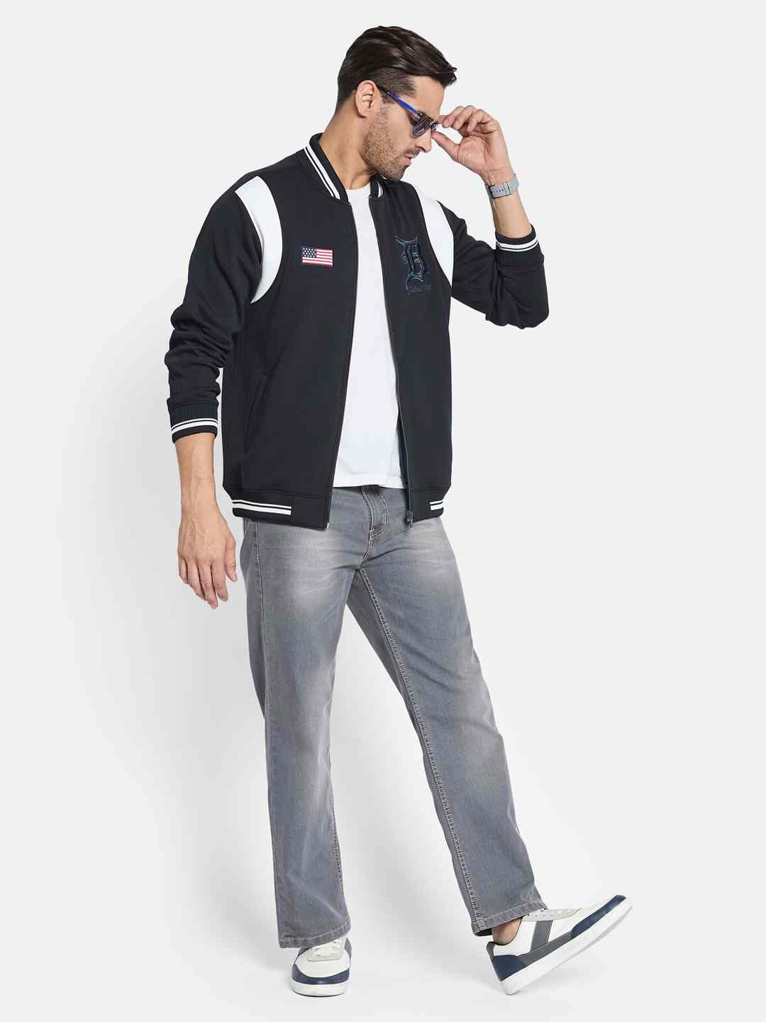 Octave Men Front-Open Sweatshirt