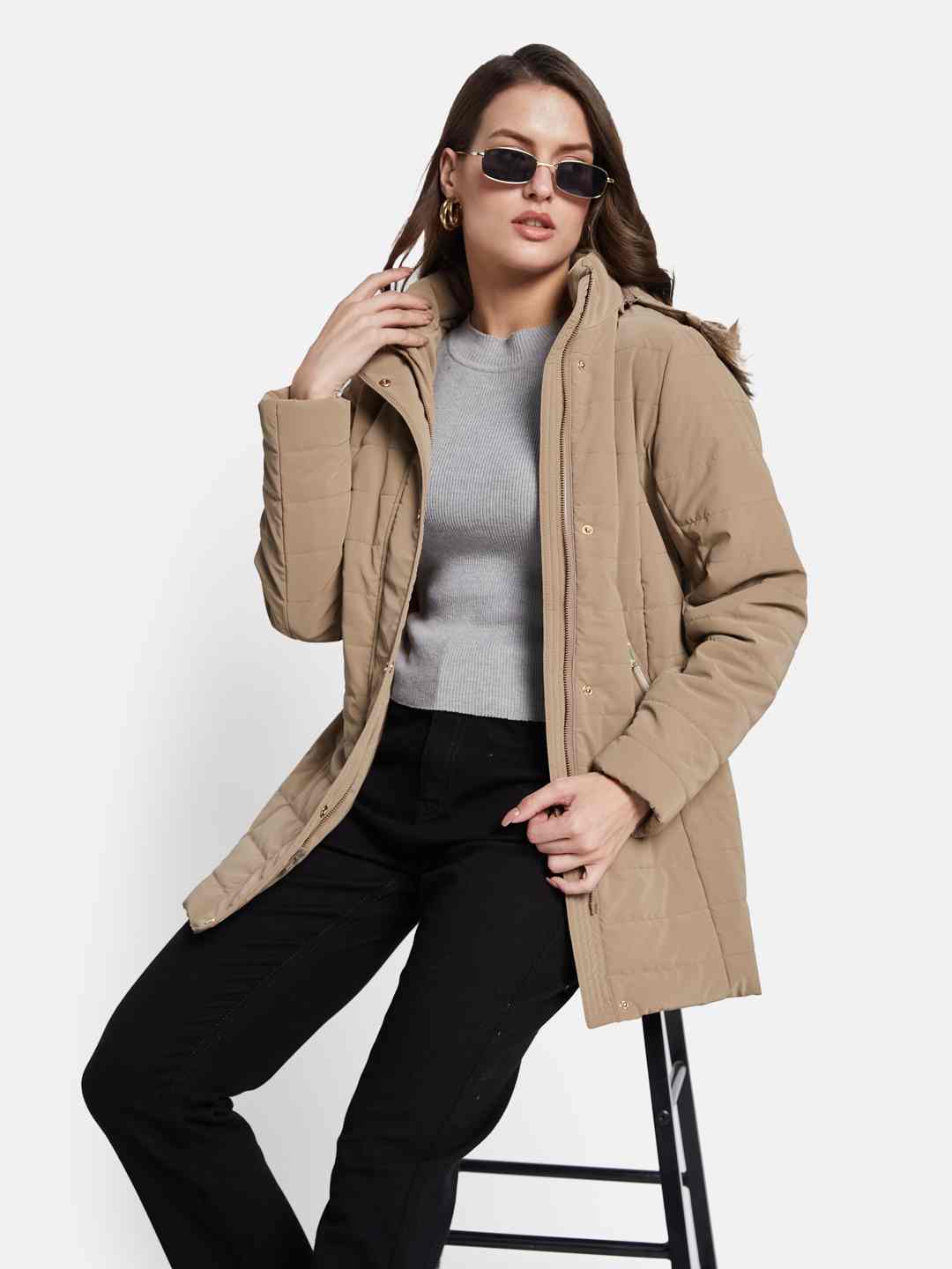 METTLE Women Padded Jacket