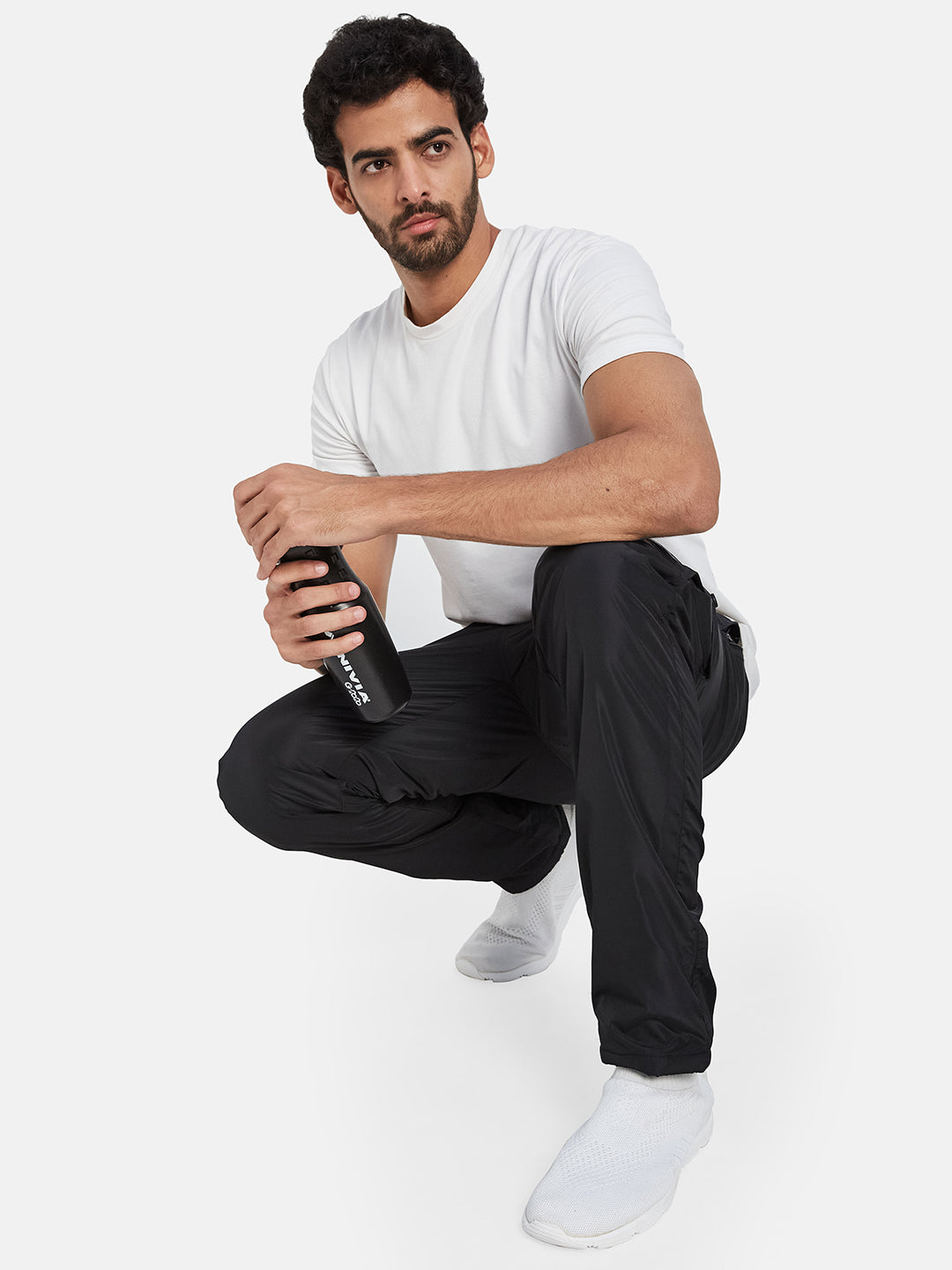 Octave Men Cotton Mid-Rise Track Pant