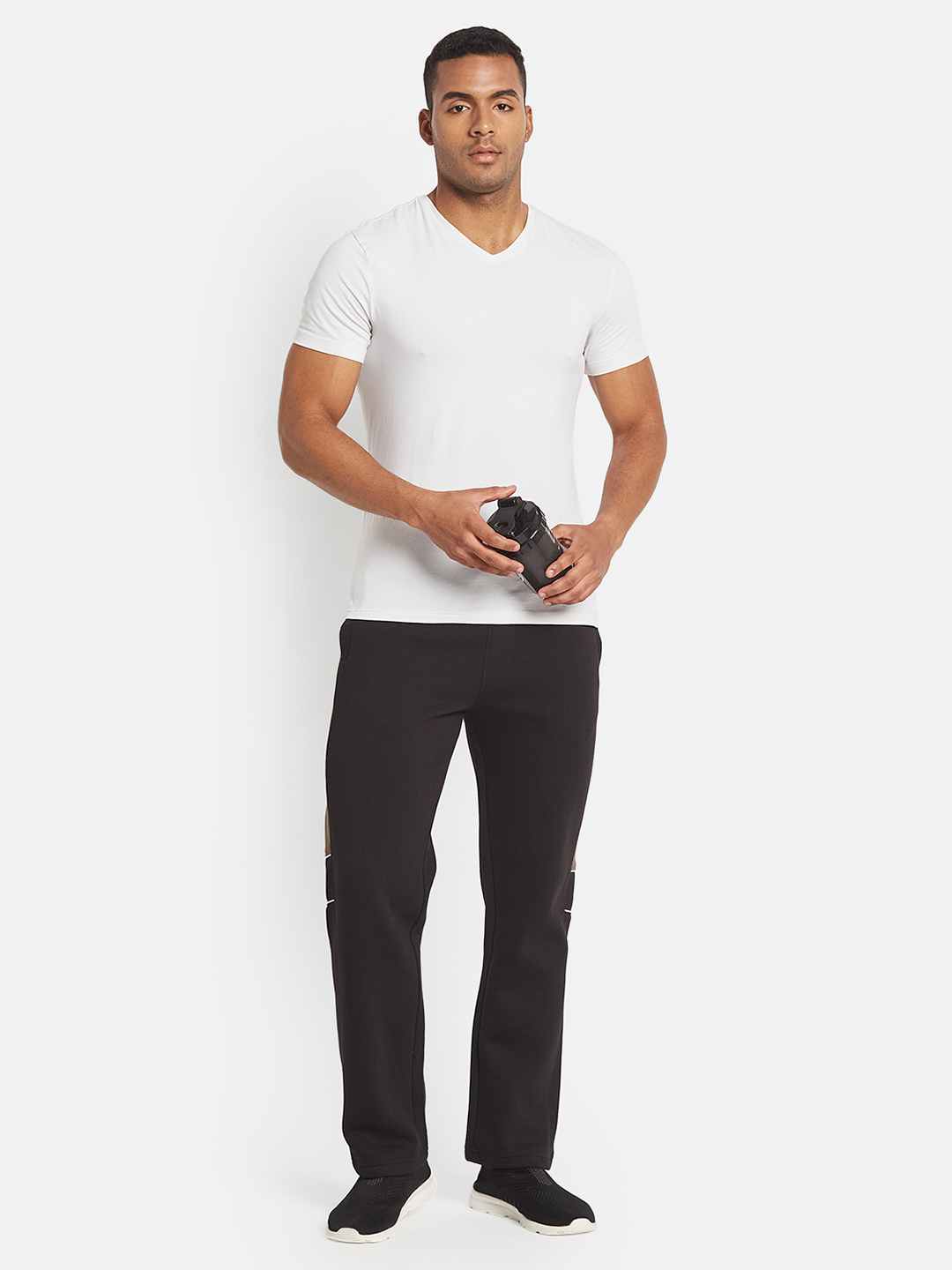 Octave Men Regular Fit Mid Rise Track Pants