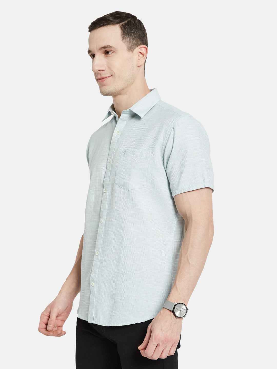 METTLE Men Opaque Casual Shirt