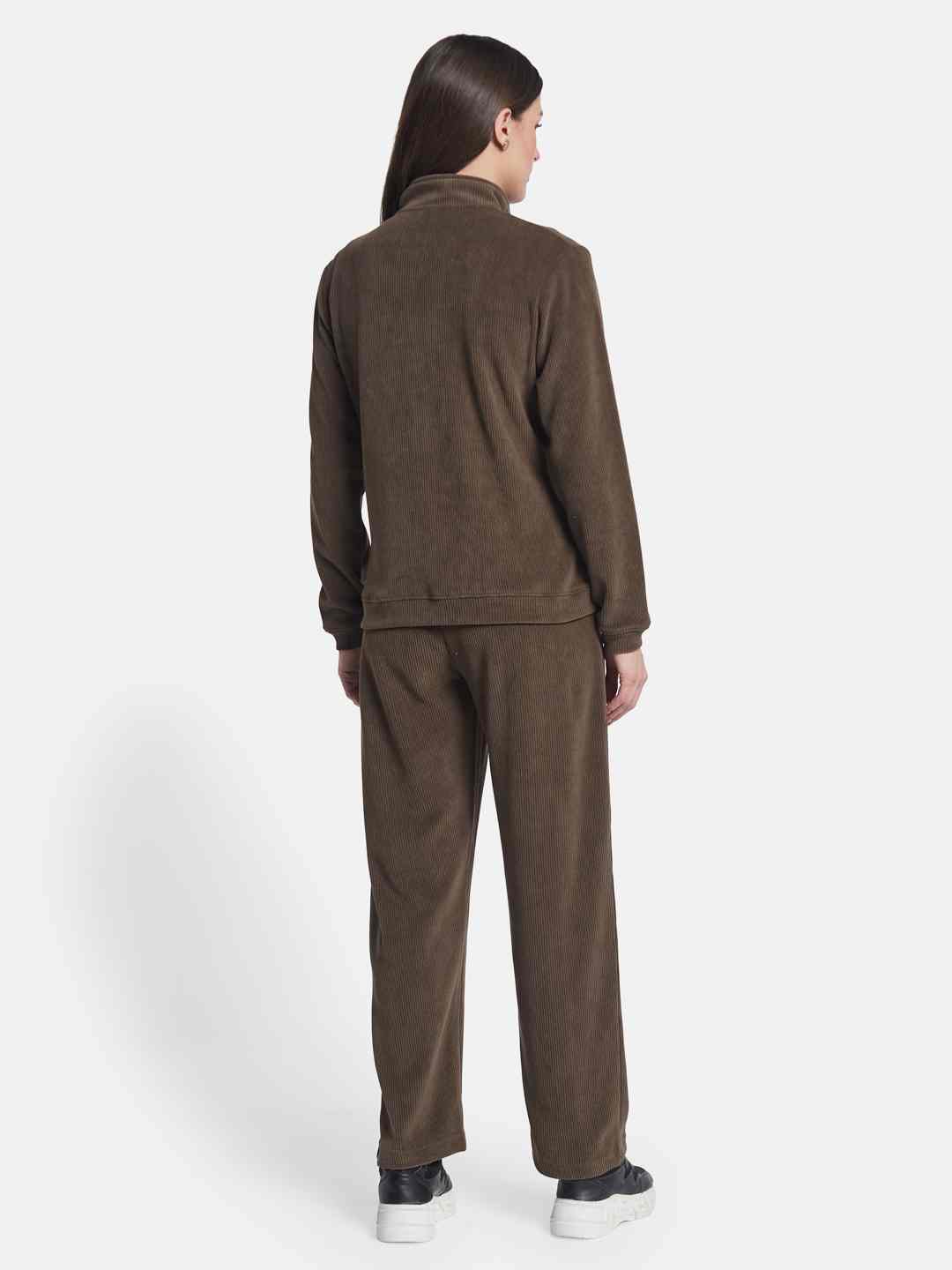 Mettle Women Solid track Suits