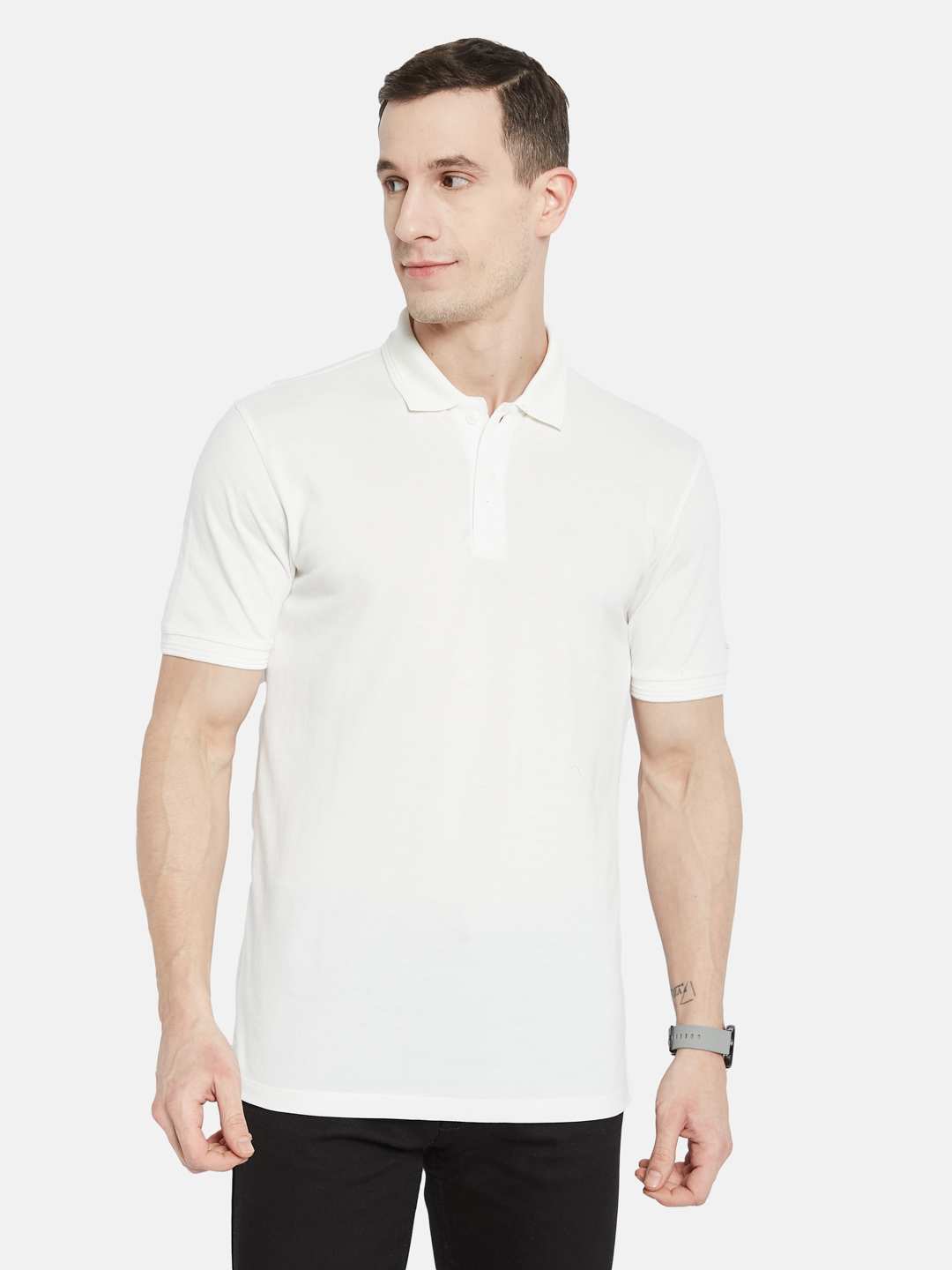 Octave Men Polo Collar T-shirt