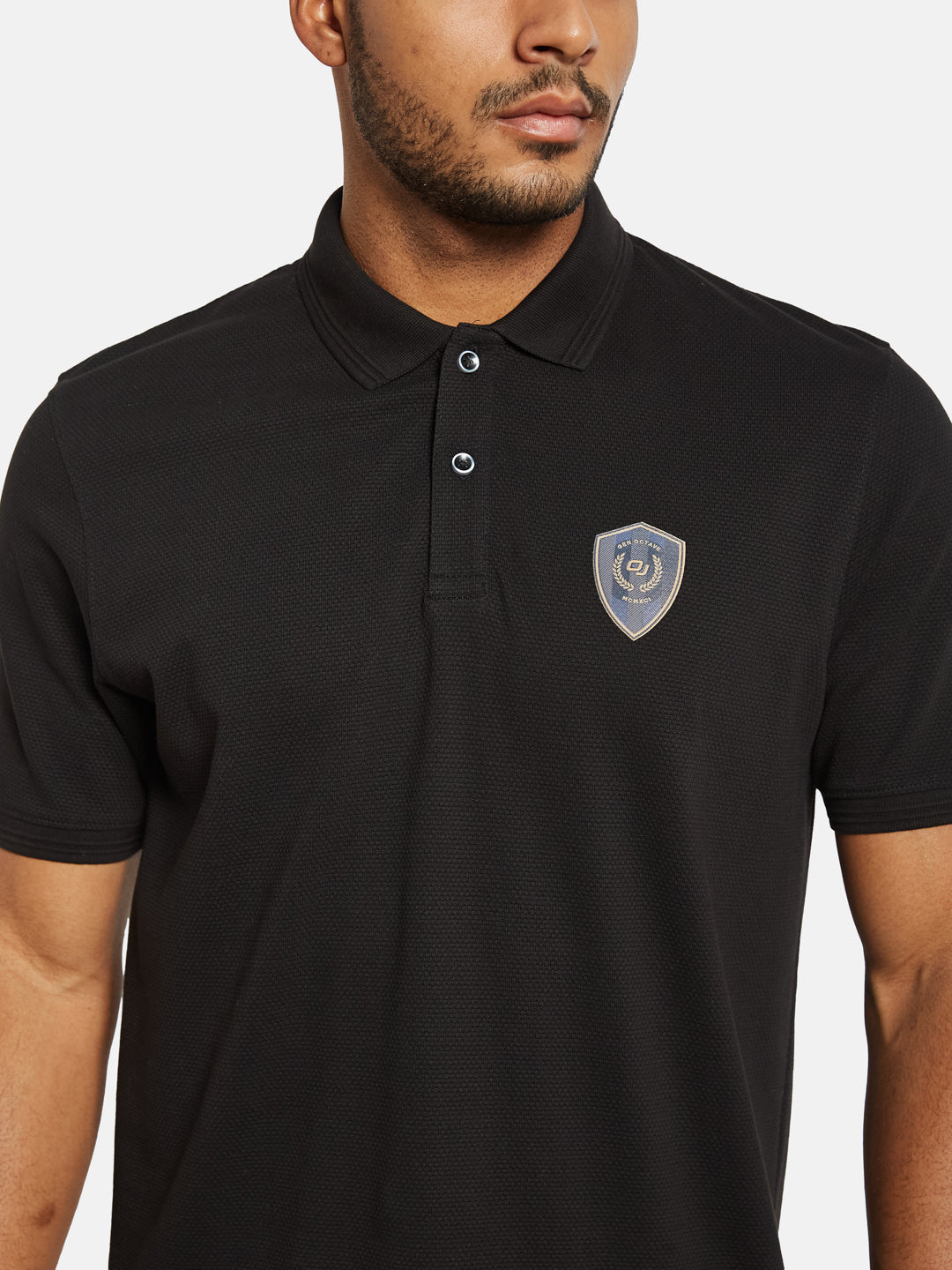 Octave Men Polo Collar T-shirt