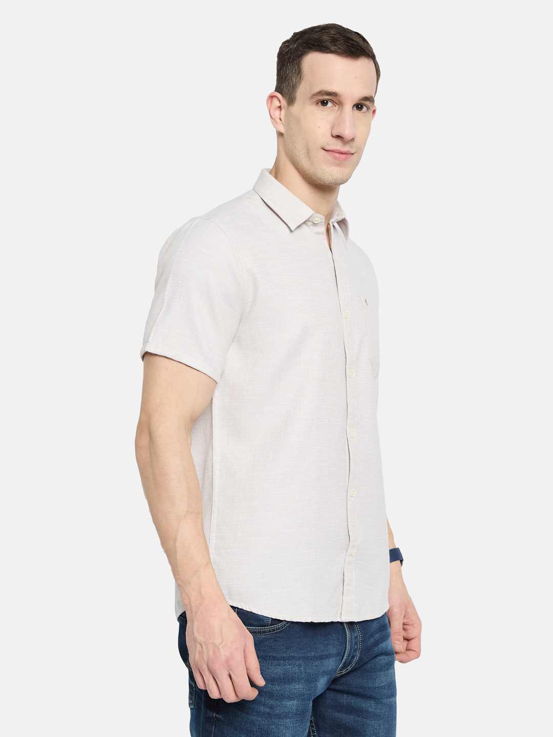 METTLE Men Opaque Casual Shirt