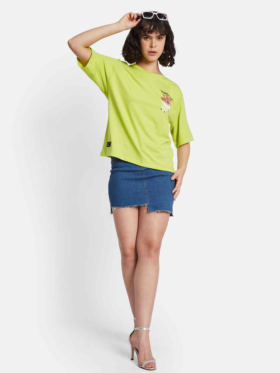 METTLE Women Printed T-shirt