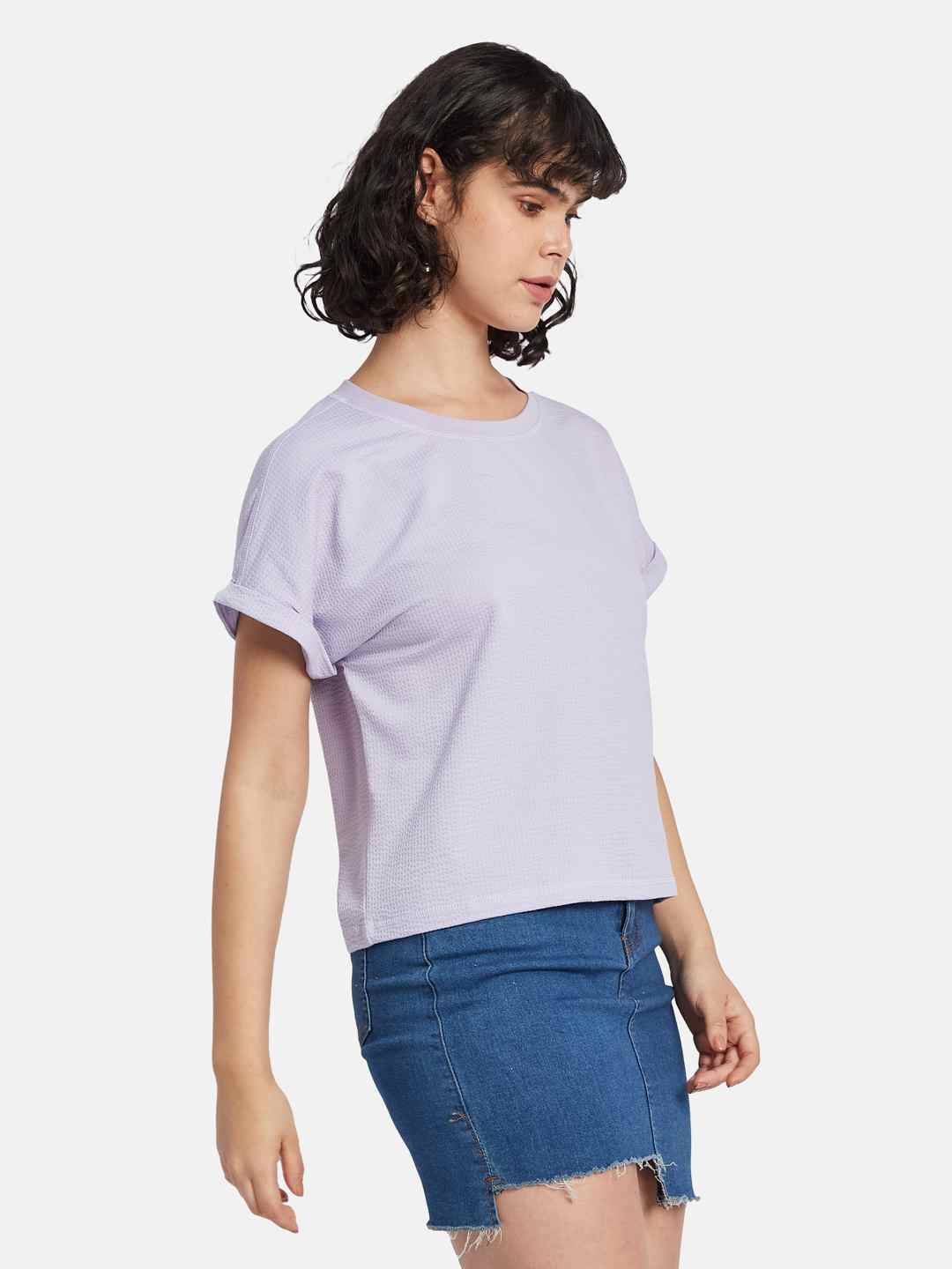 METTLE Women Printed T-shirt