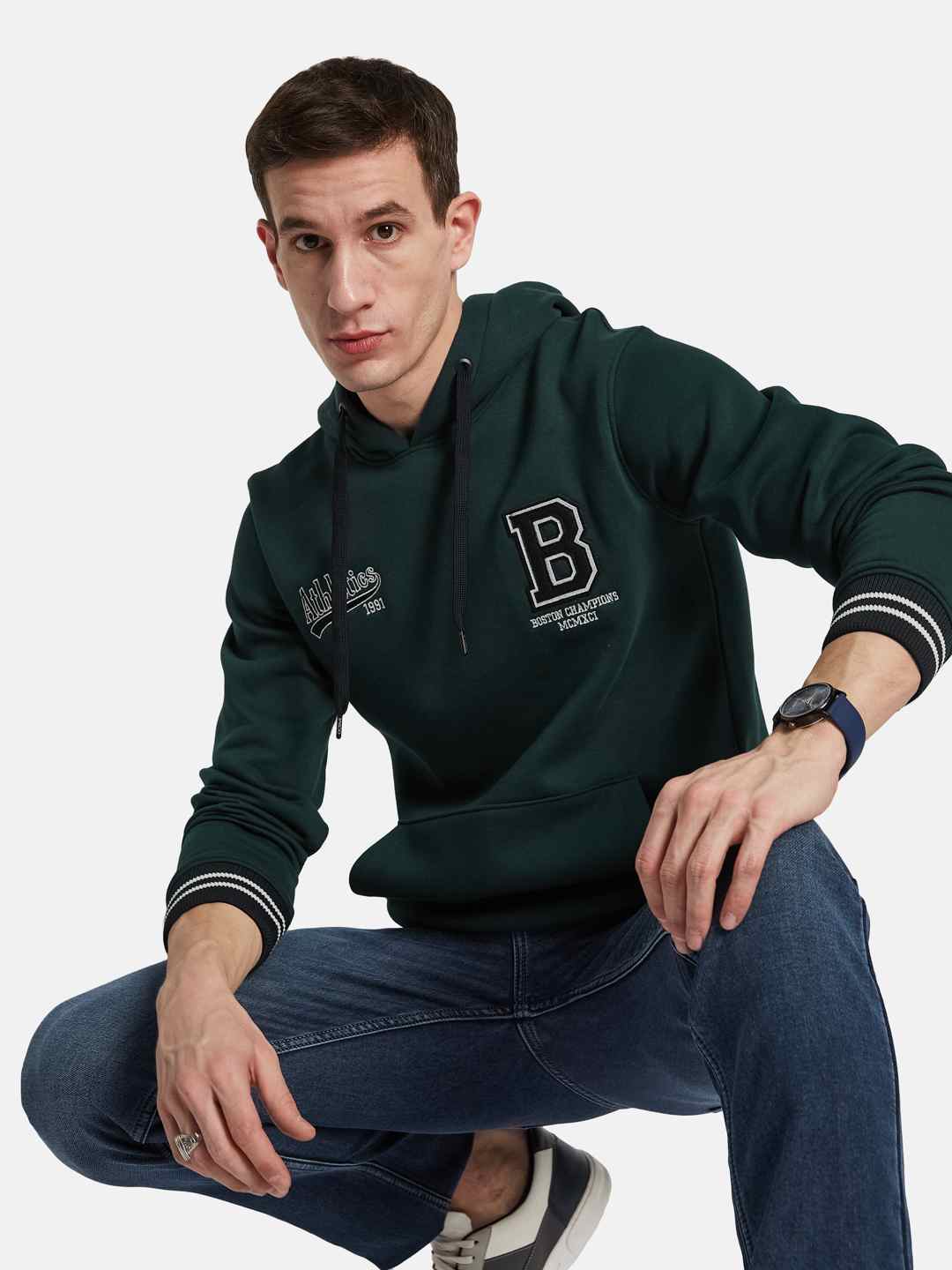 Octave Men Printed Sweatshirt