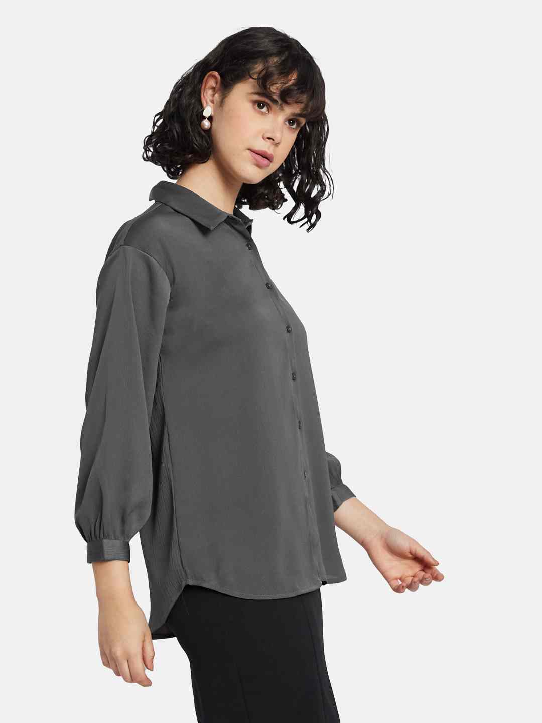 METTLE Women Opaque Casual Shirt
