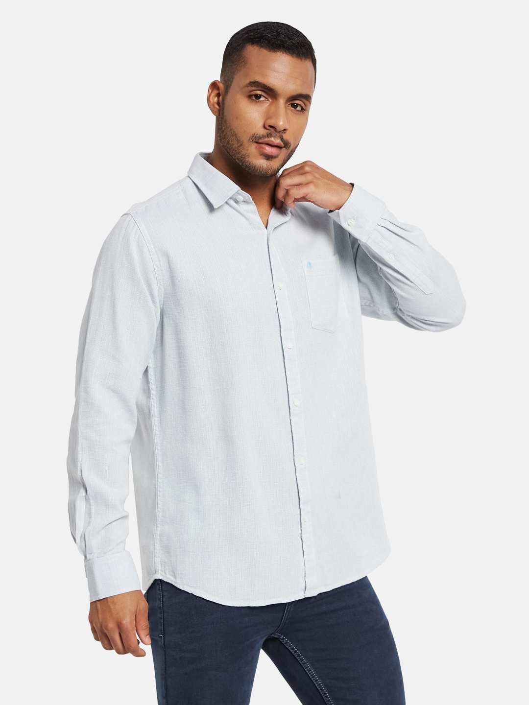 METTLE Men Opaque Casual Shirt
