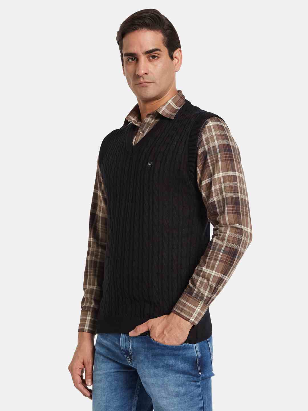 METTLE Men Sweater Vest