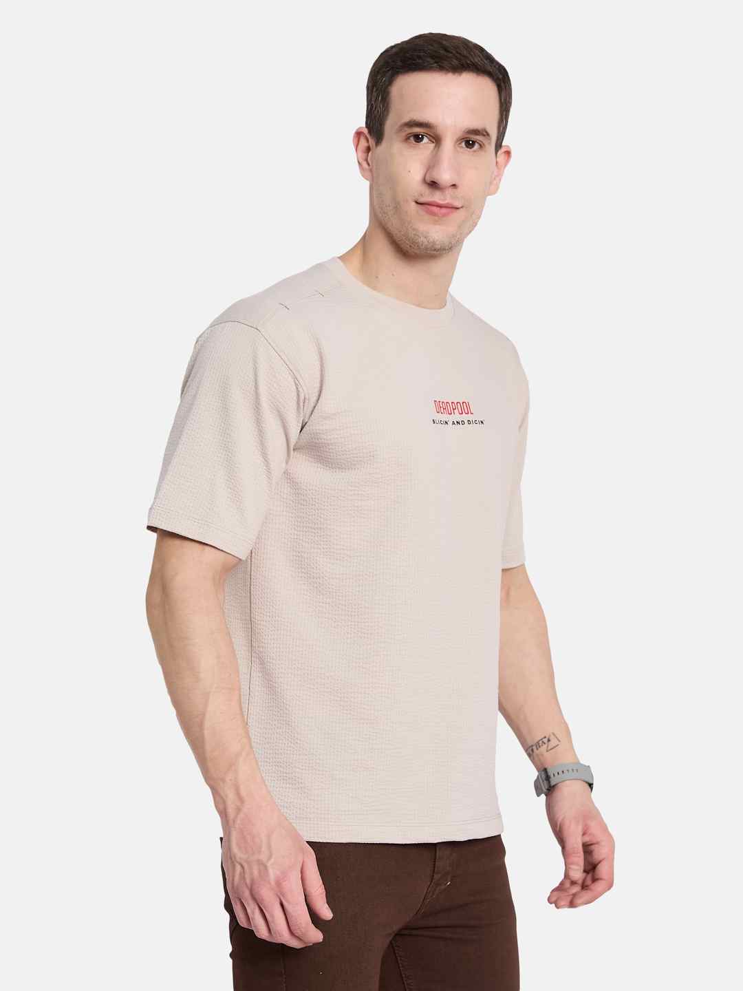 Octave Men Printed T-shirt