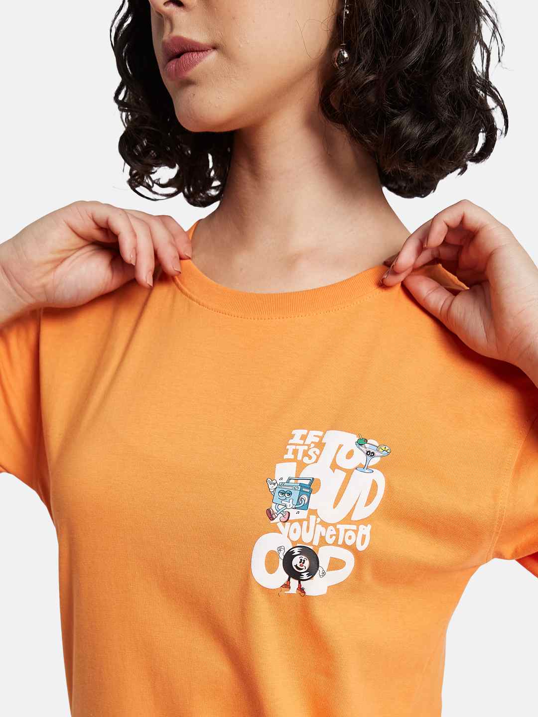 METTLE Women Printed T-shirt