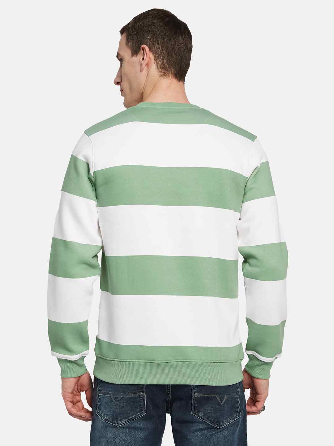 Octave Men Colourblocked Sweatshirt