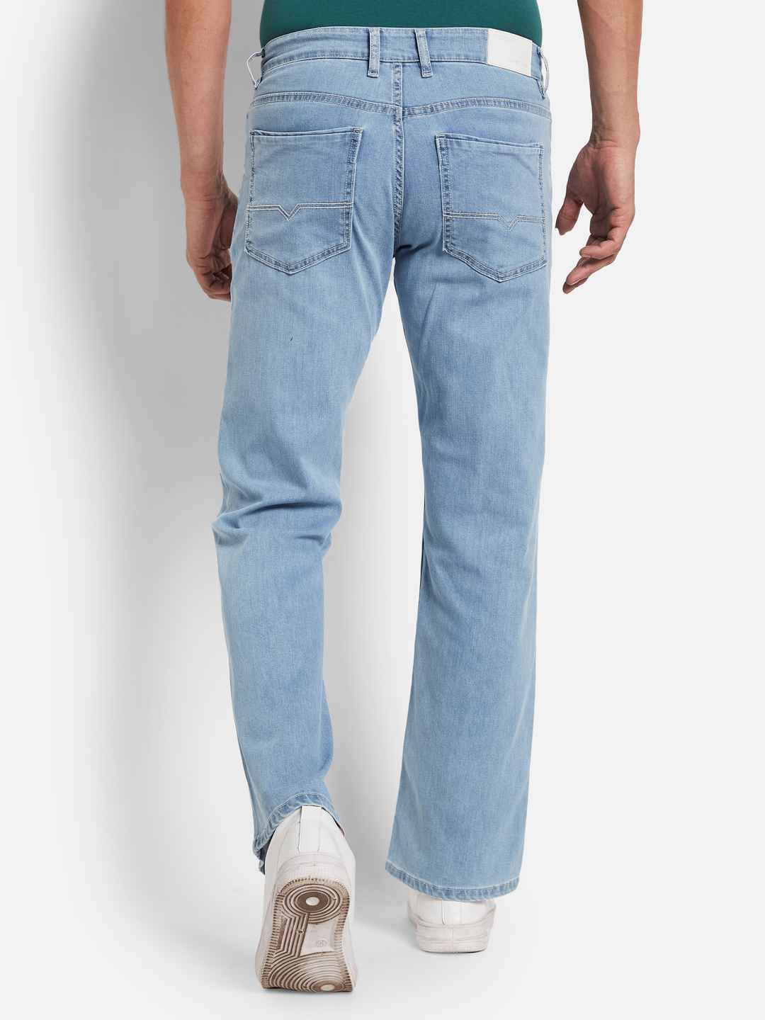 Octave Men Bootcut Heavy Fade Stretchable Jeans