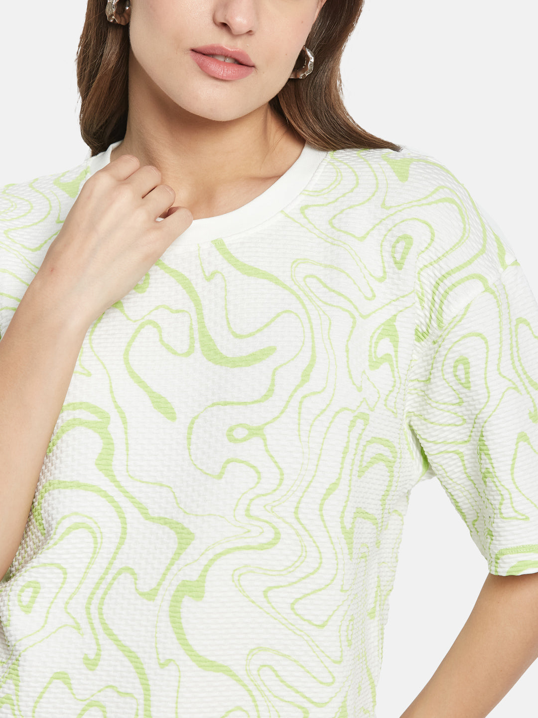 METTLE Women Printed T-shirt