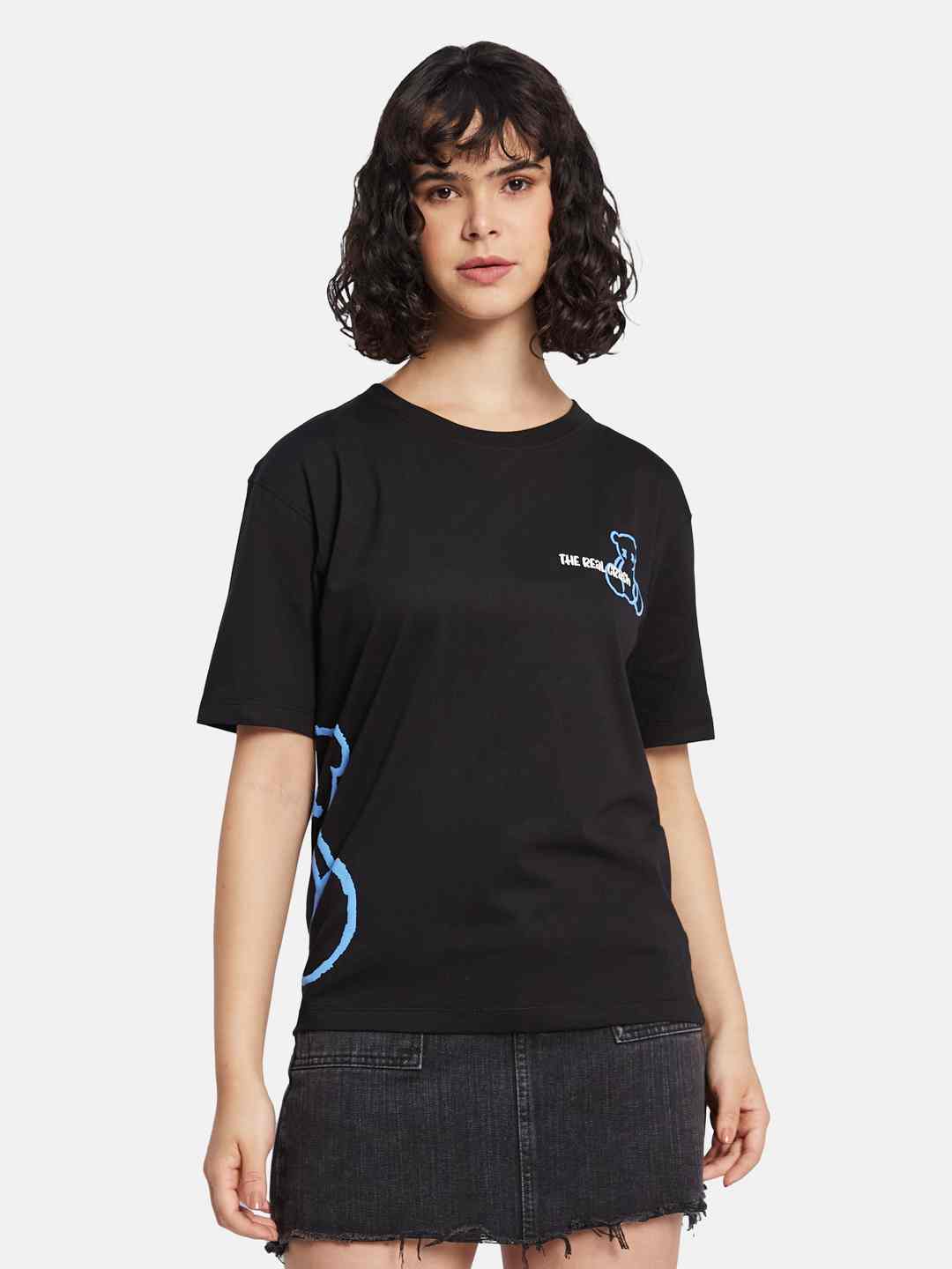 METTLE Women Printed T-shirt