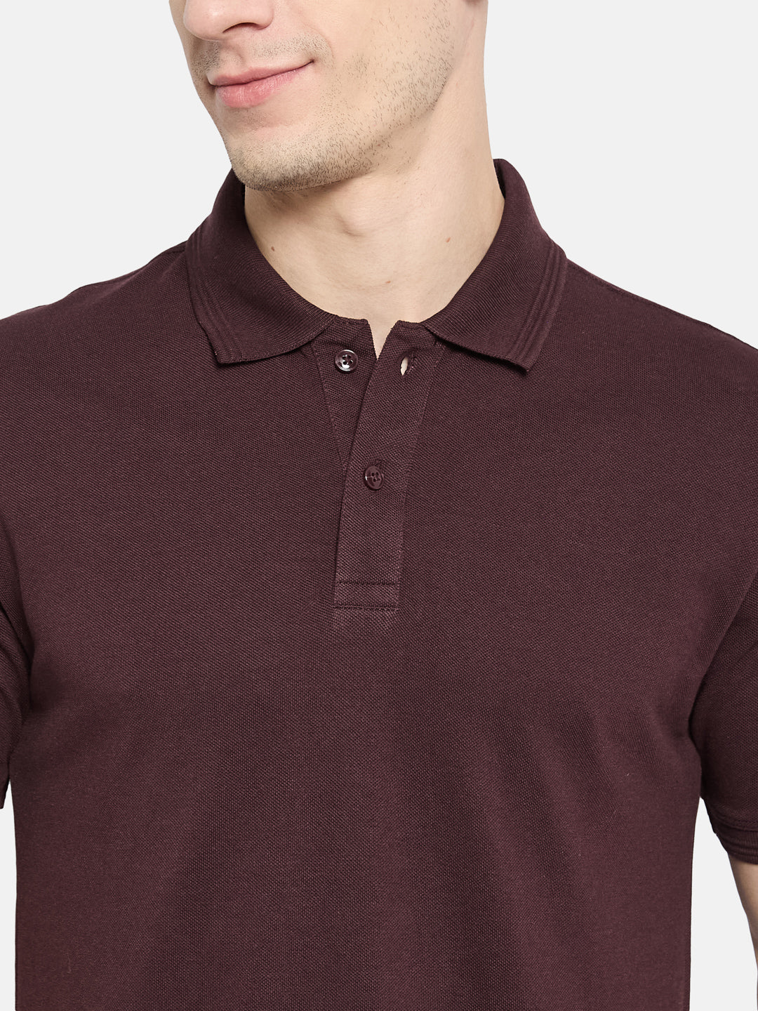 Octave Men Polo Collar T-shirt