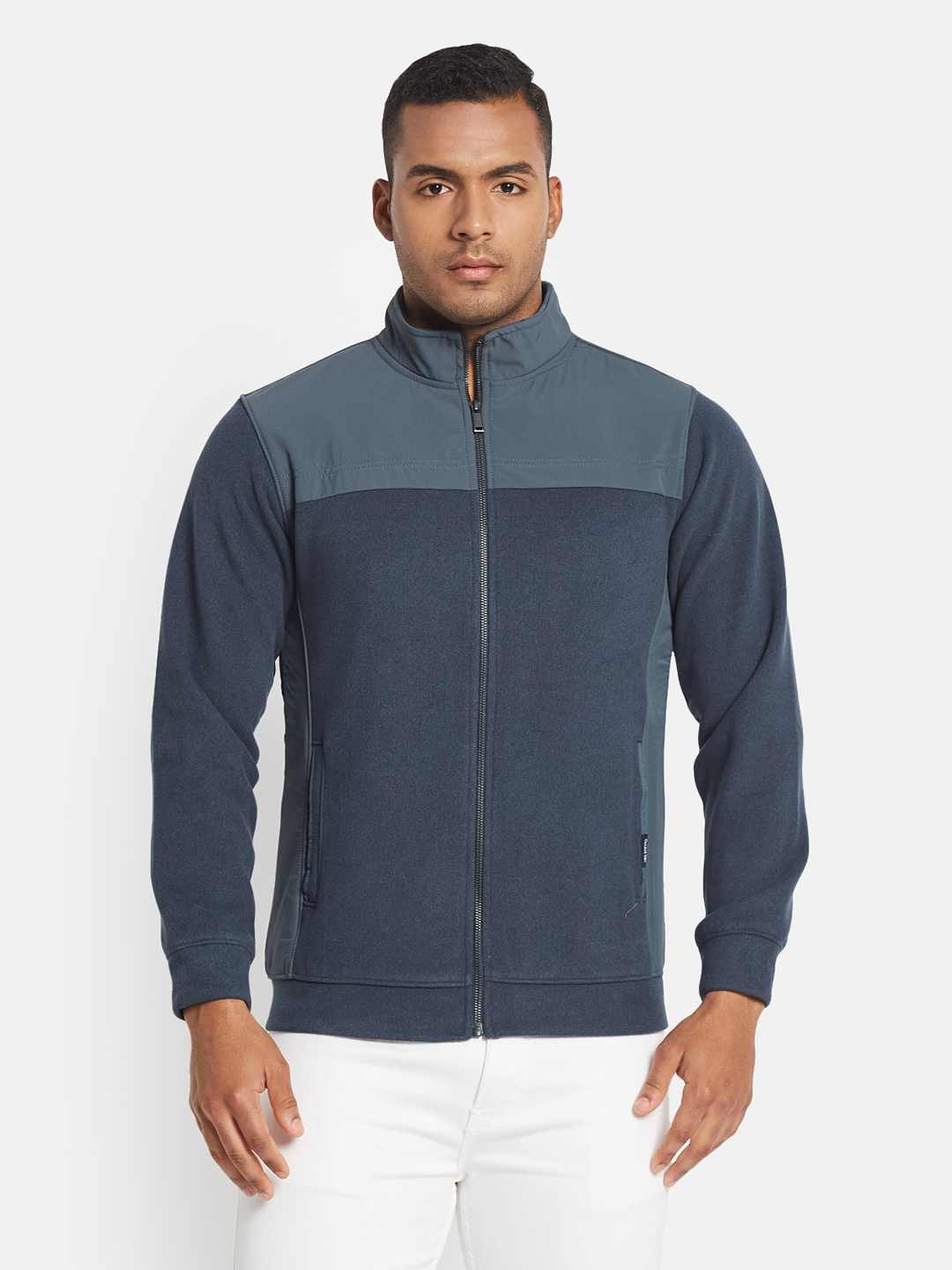 Octave Men Colourblocked Sweatshirt