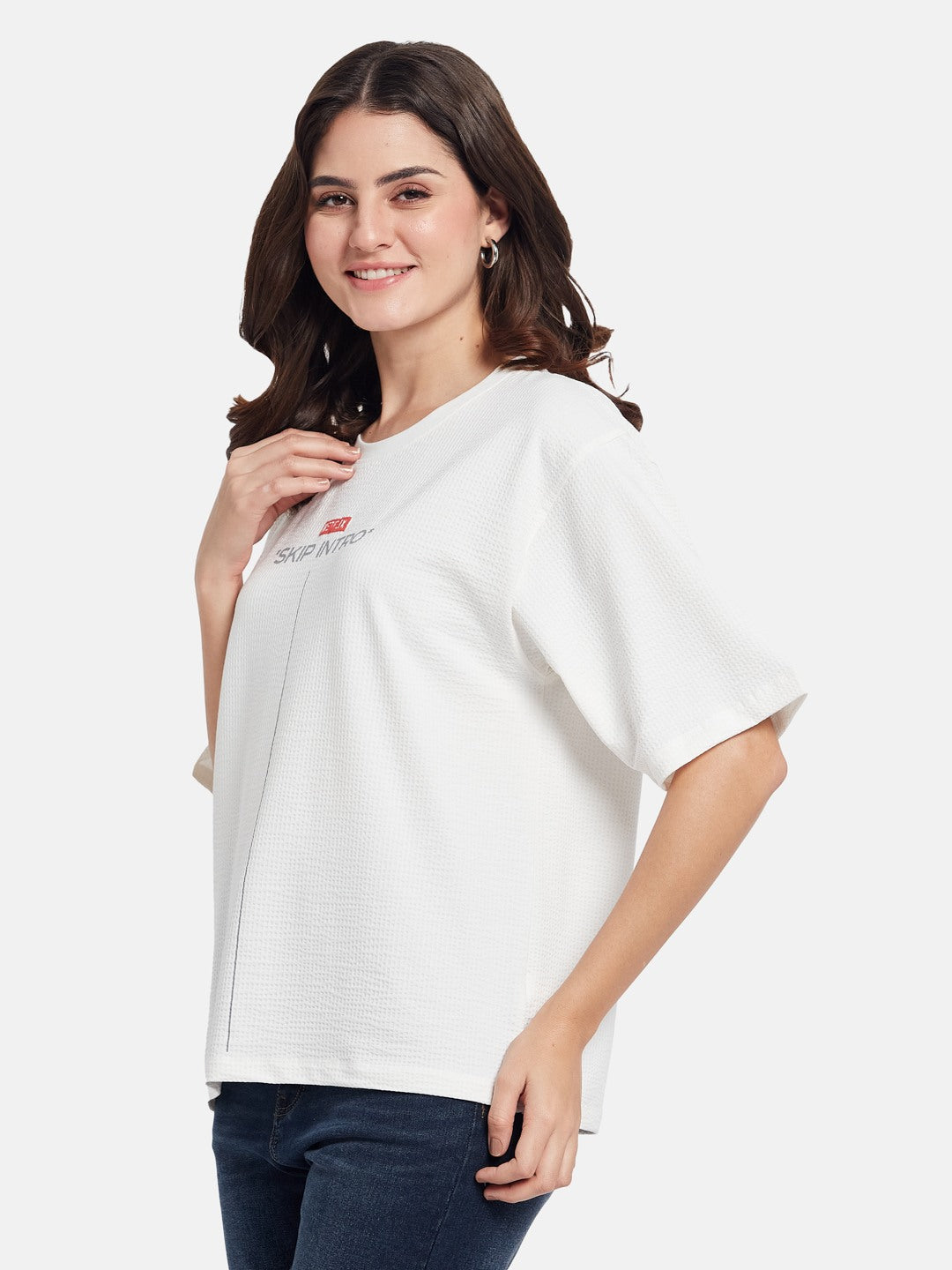 METTLE Women Printed T-shirt
