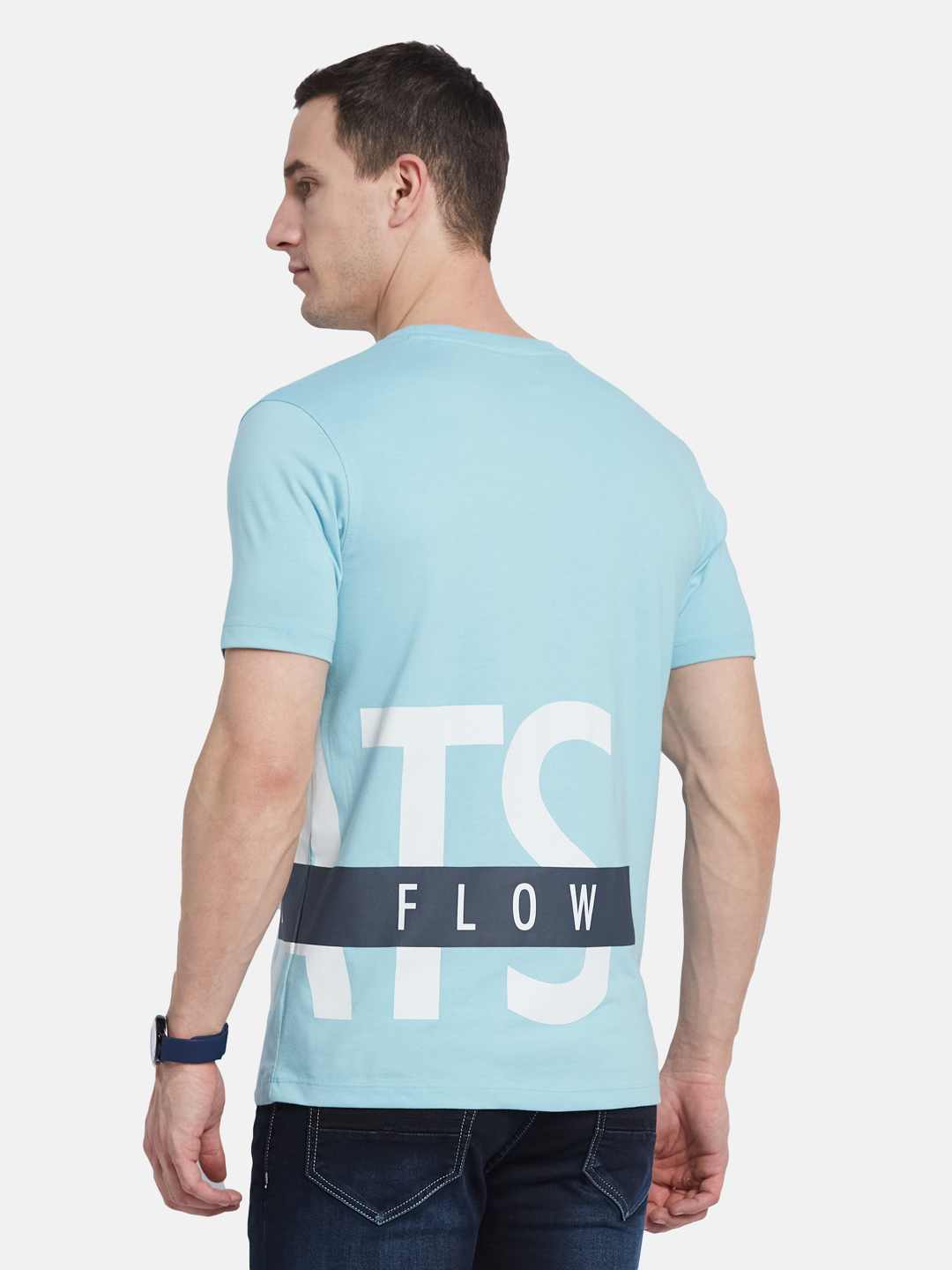 Octave Men Printed T-shirt