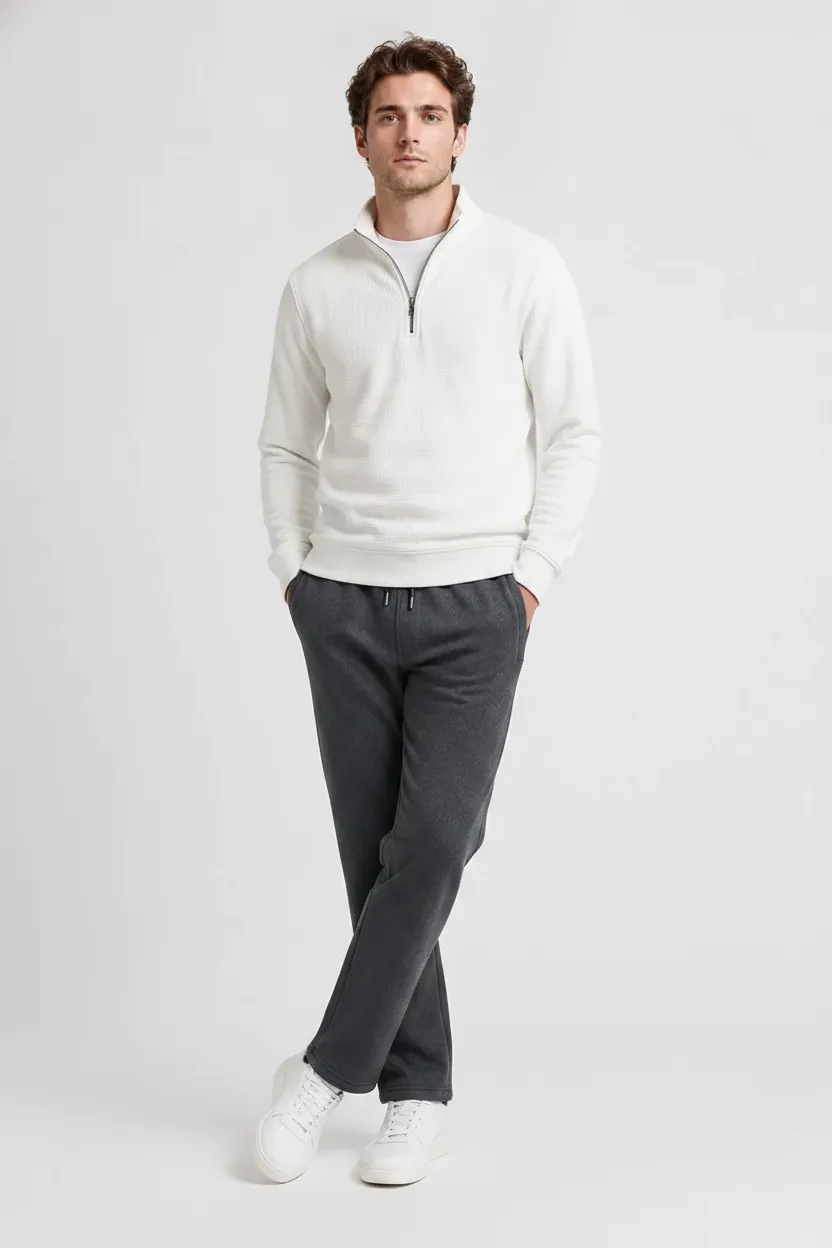 Men’s Heather Premium German Velvet  Lower with Drawstring