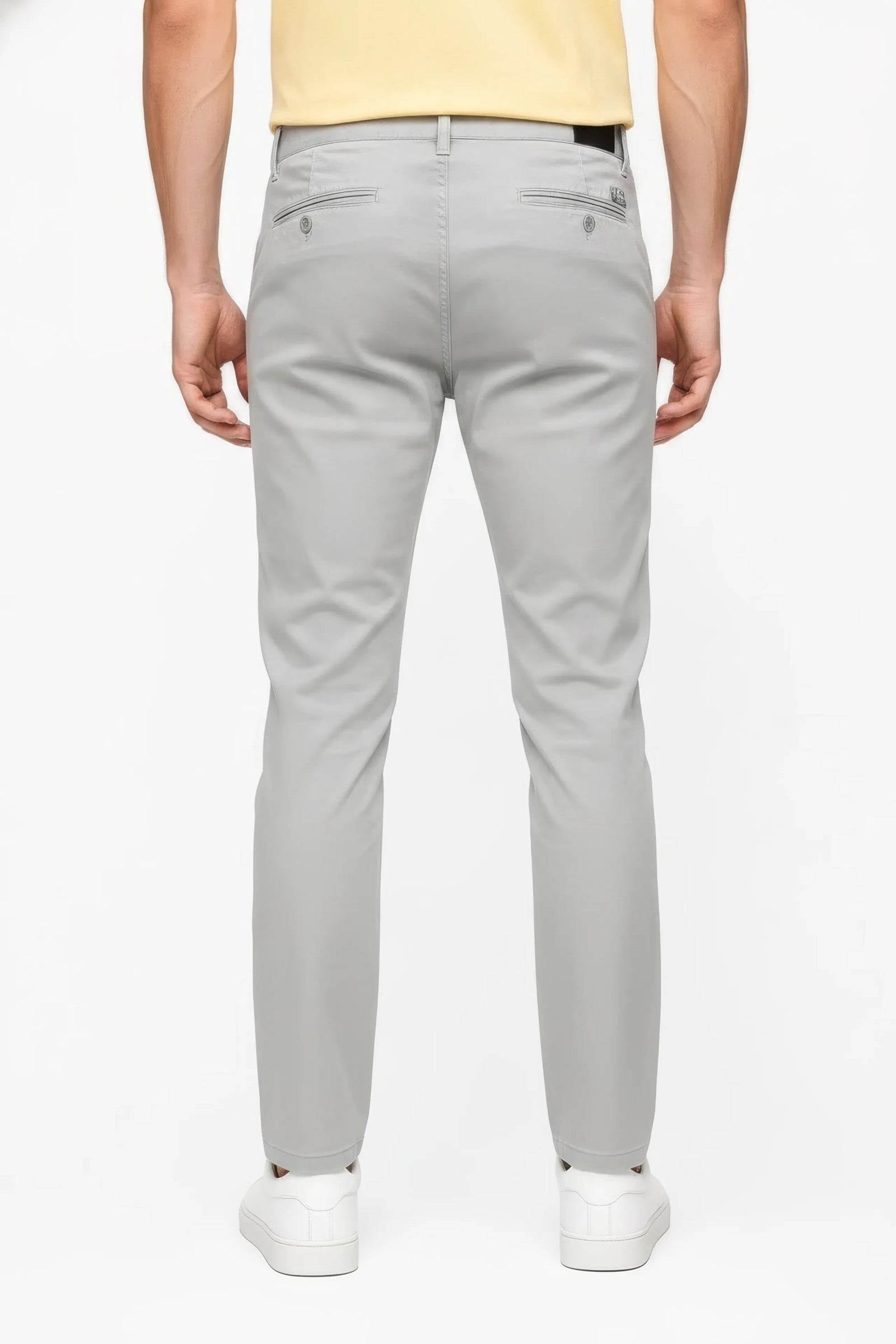 Men Smoke Chinos Trousers