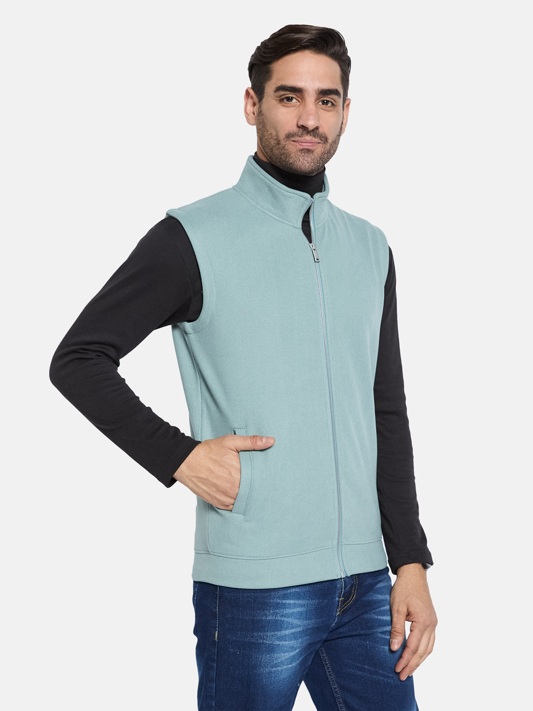 Octave Men Front-Open Sweatshirt
