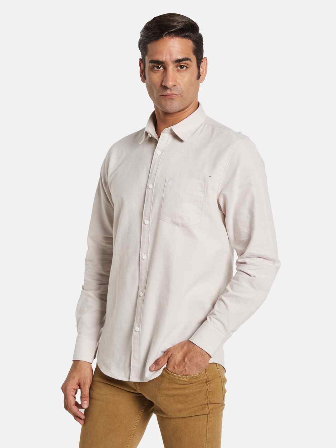 METTLE Men Opaque Casual Shirt