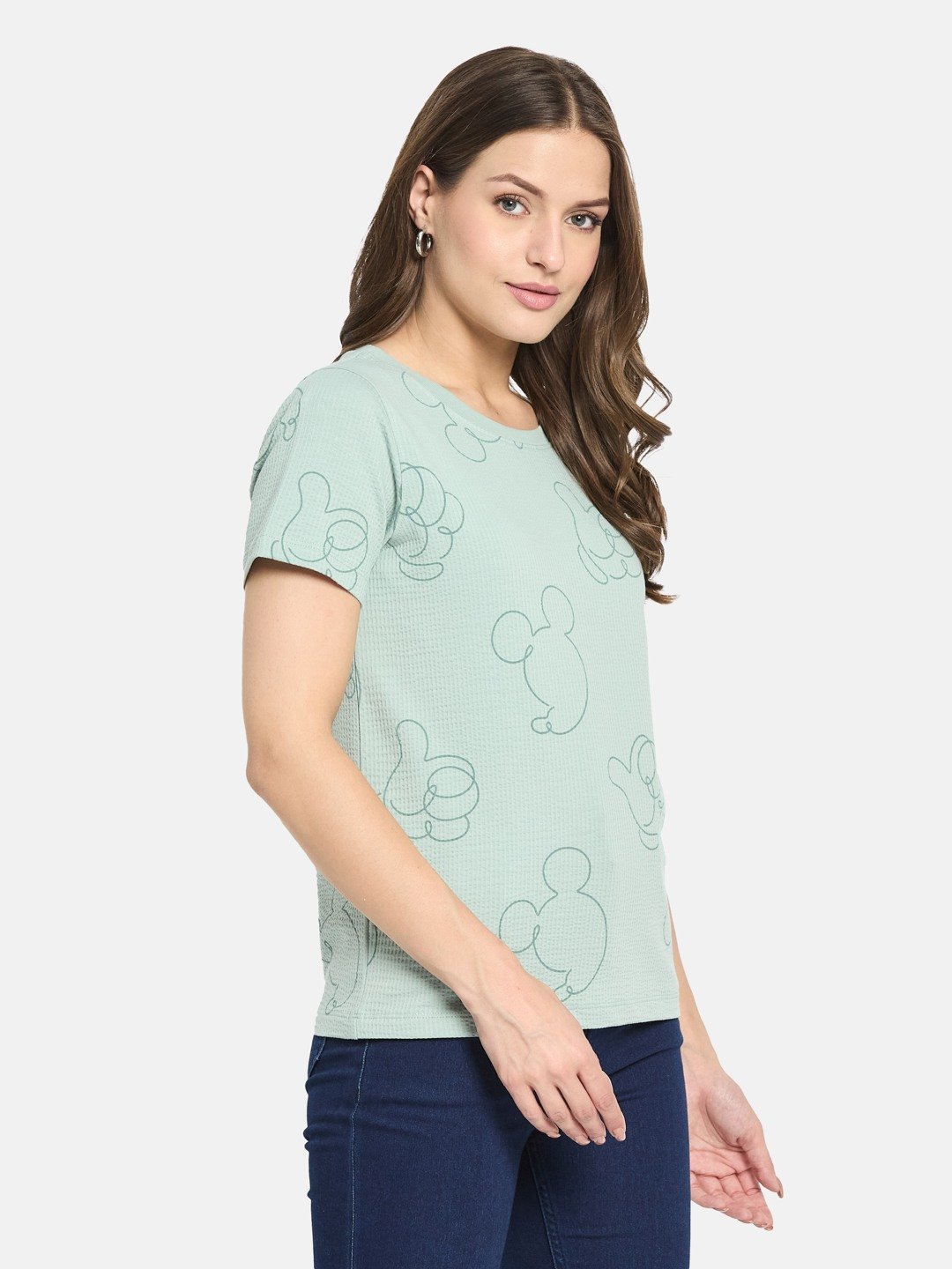 METTLE Women Printed T-shirt