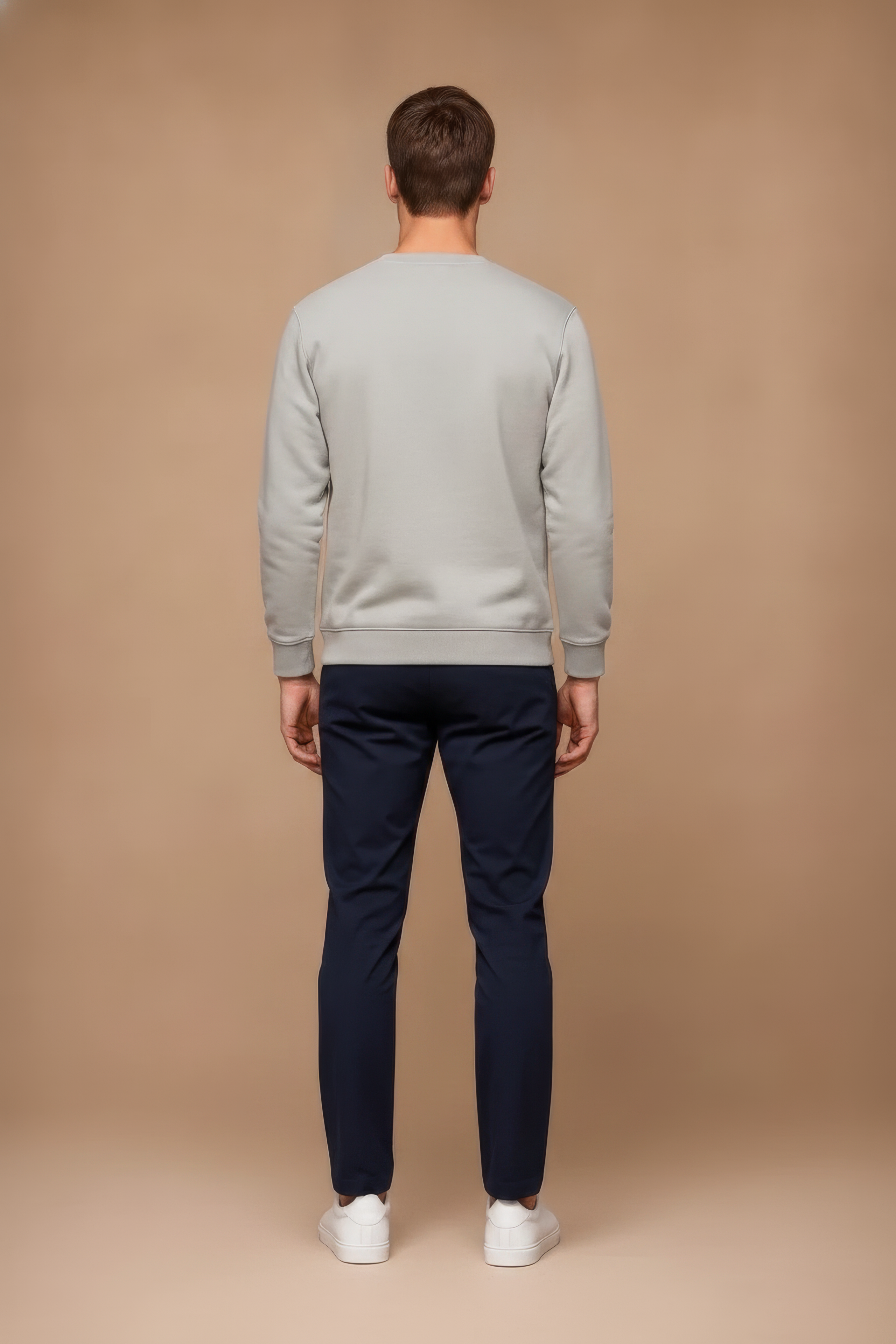 Men’s Premium Arona Crew Neck Cotton Fleece Sweatshirt