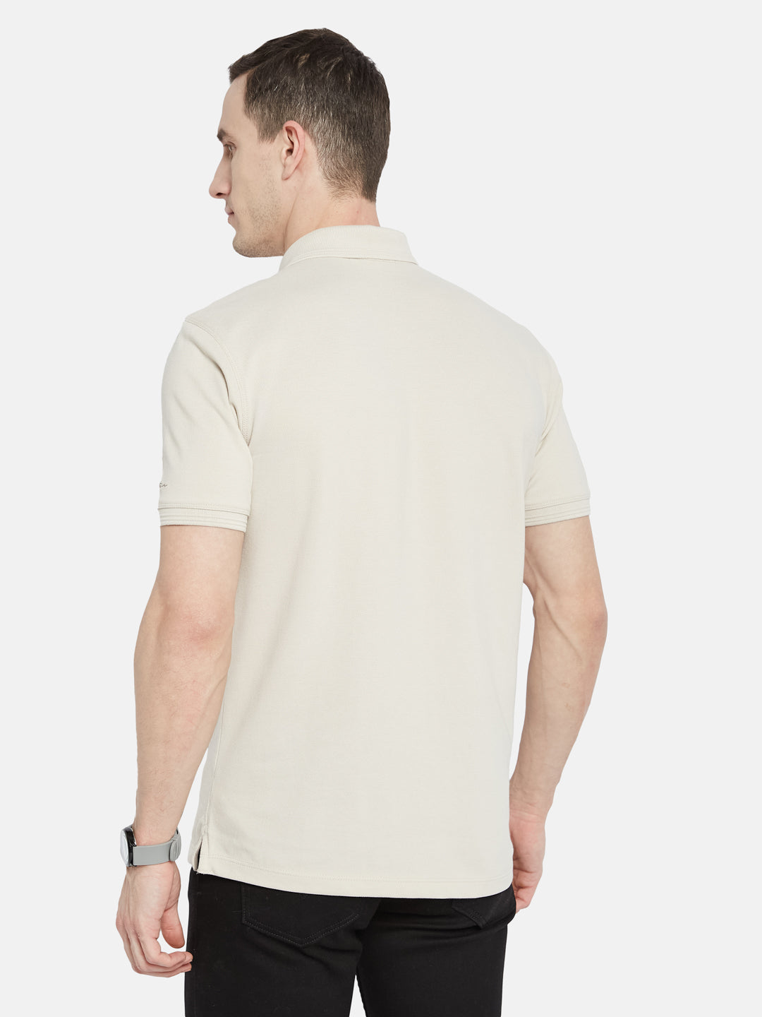 Octave Men Polo Collar T-shirt