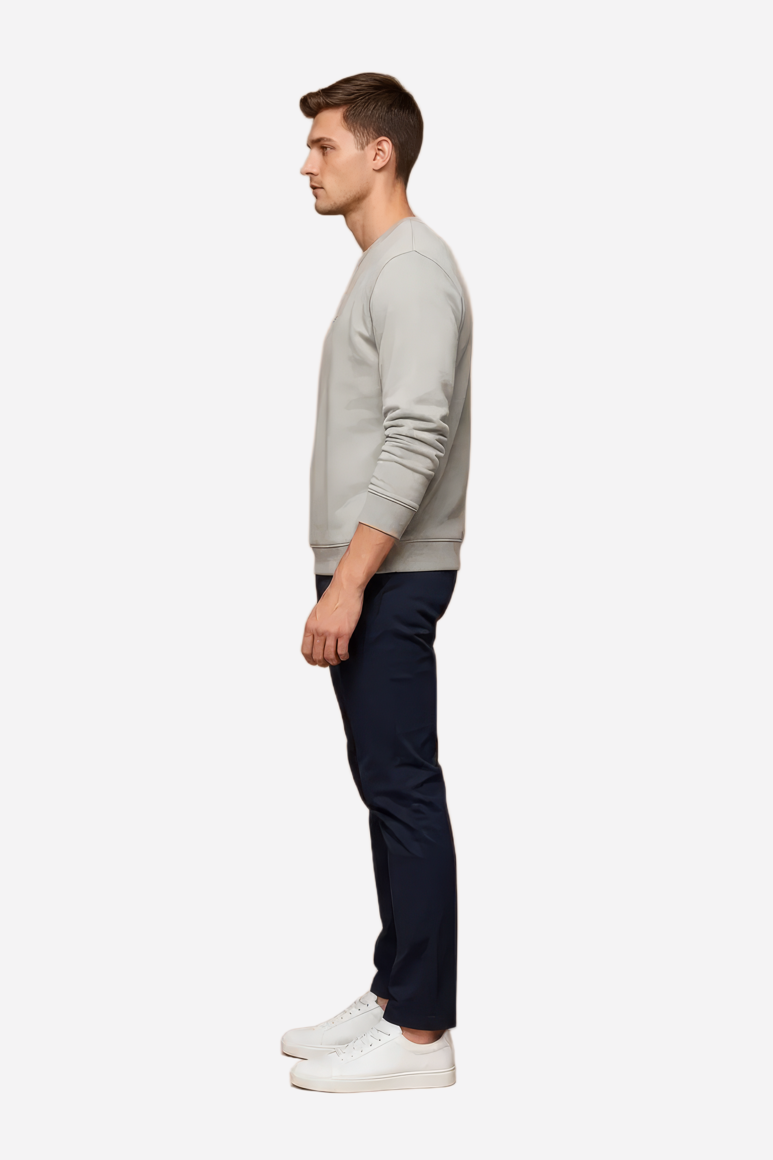 Men’s Premium Arona Crew Neck Cotton Fleece Sweatshirt
