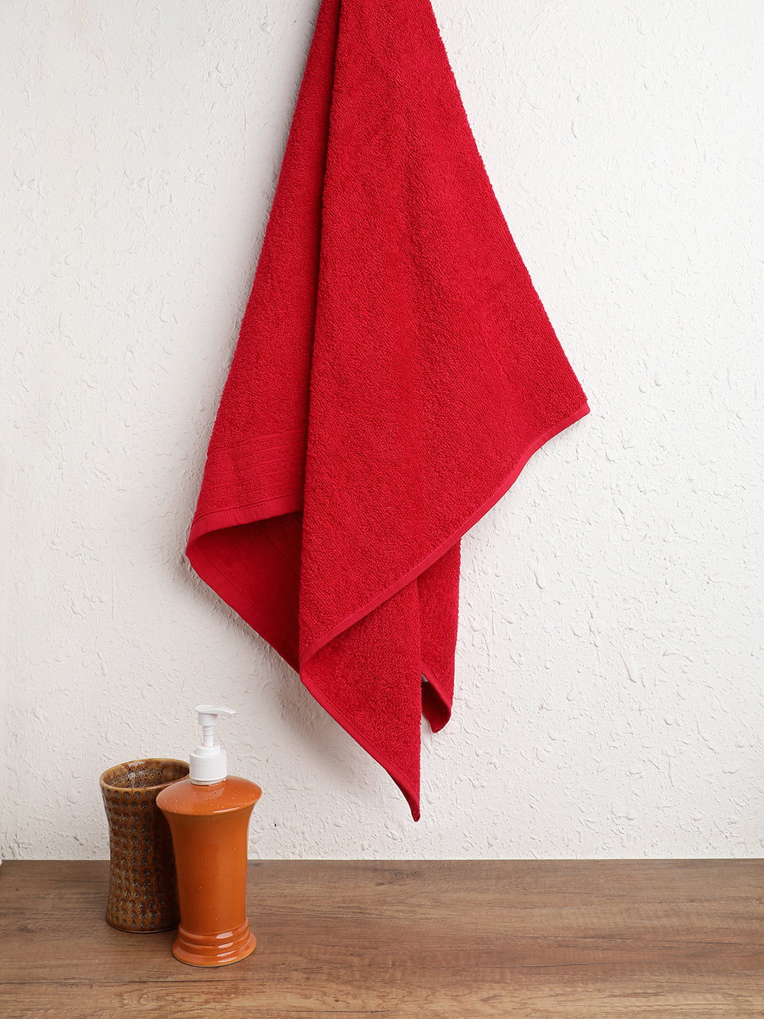 Premium Brick Bath Towel | Ultra-Soft Plush Terry Cloth, Highly Absorbent