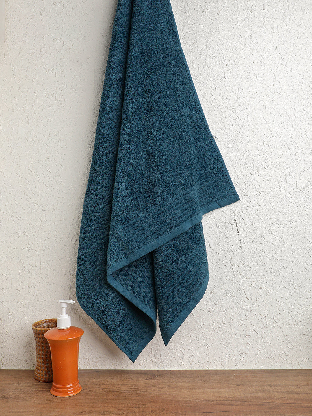 Premium Deep Teal Bath Towel | Ultra-Soft Plush Terry Cloth, Highly Absorbent