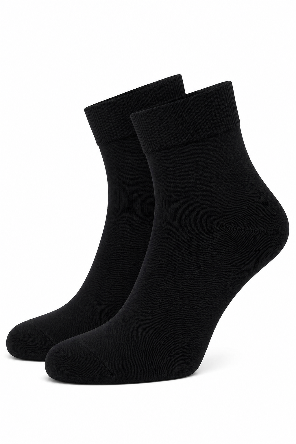 Men's Black Crew Length  Socks