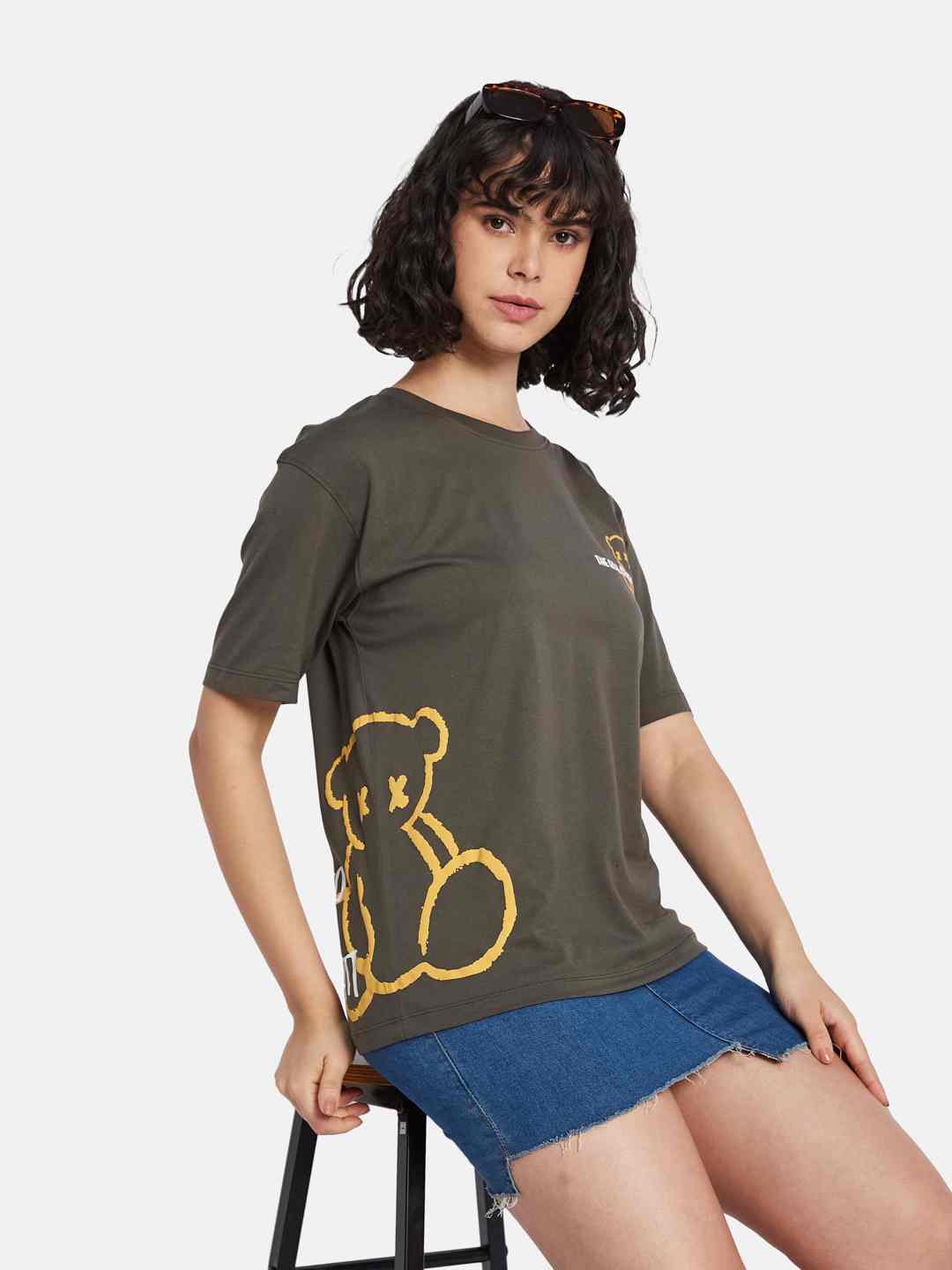 METTLE Women Printed T-shirt
