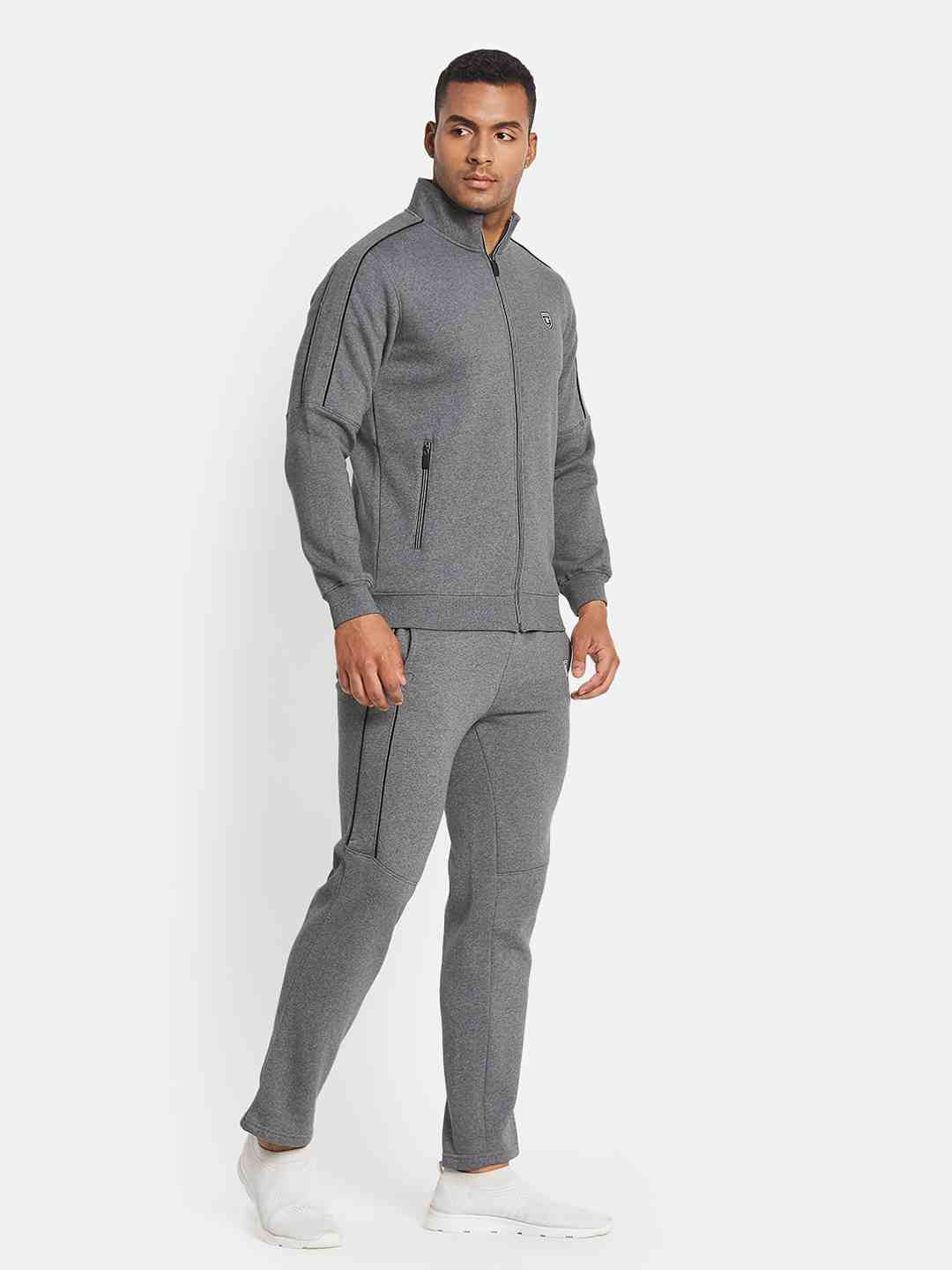 Octave Men Long Sleeves Mid-Rise Tracksuits