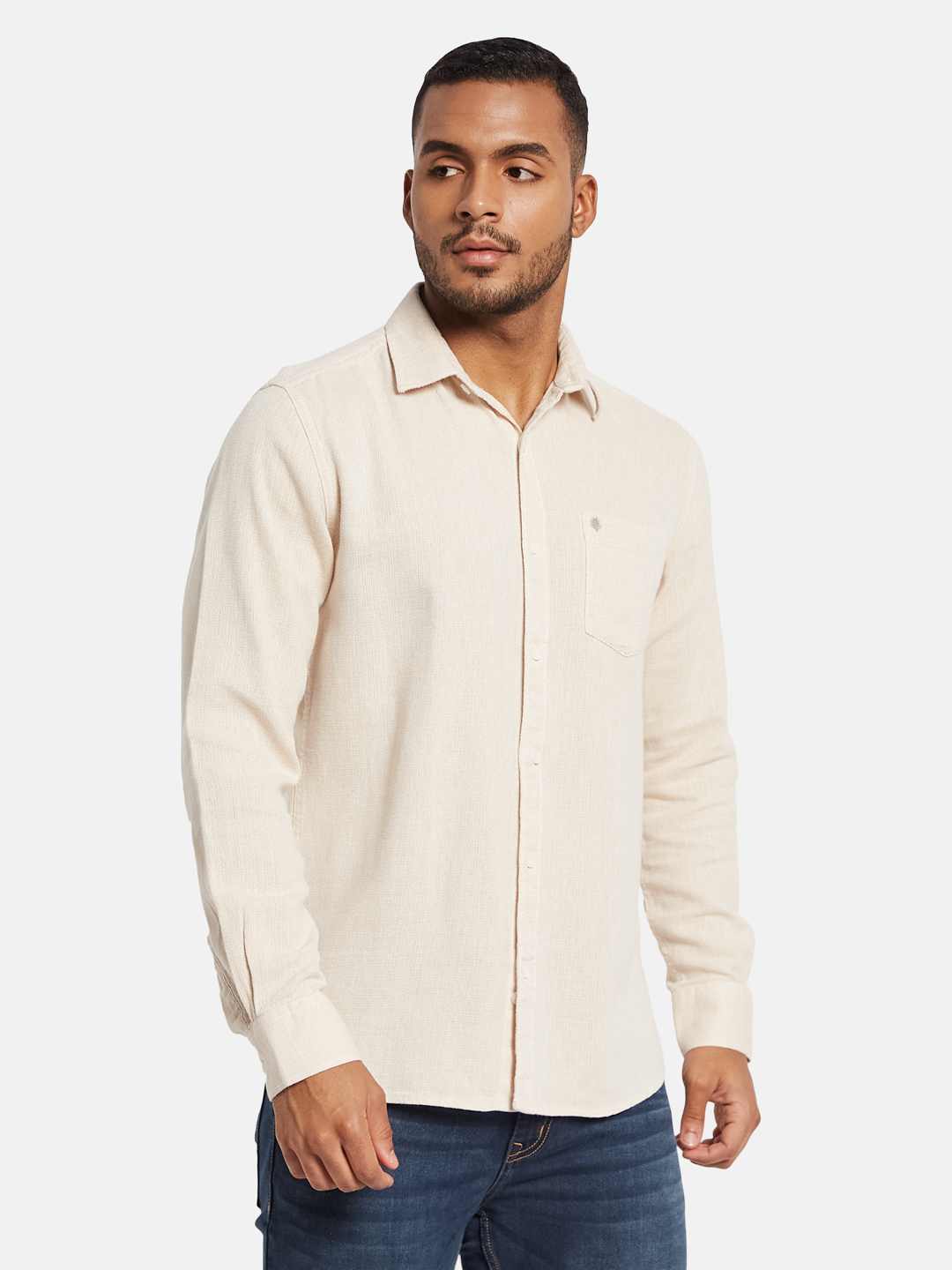 METTLE Men Opaque Casual Shirt