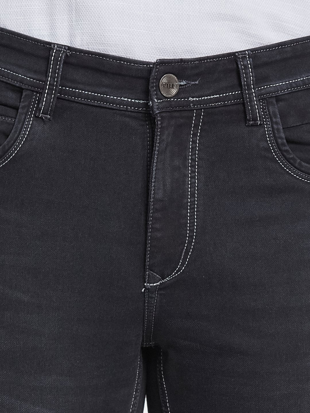 Octave Men Mid-Rise Light Fade Stretchable Jeans