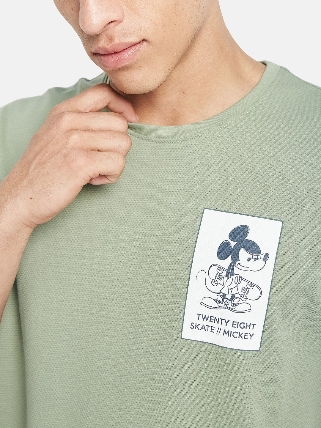 Octave Men Graphic Mickey Mouse T-shirt