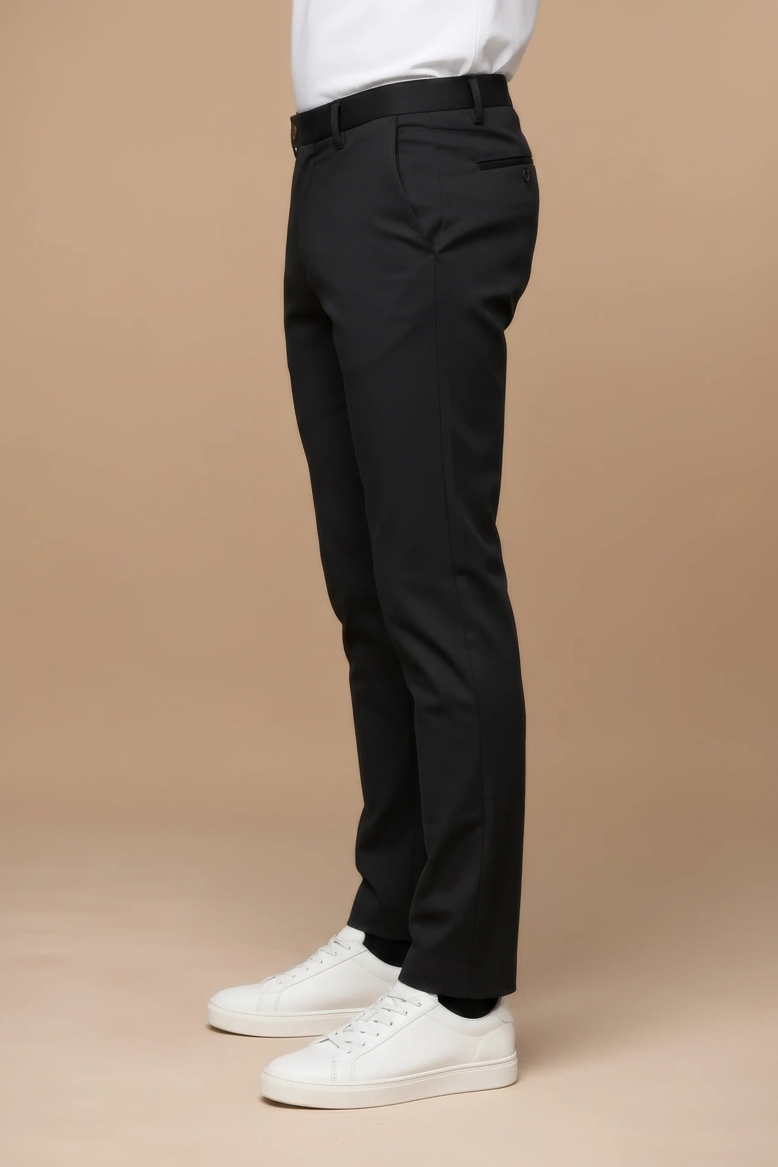 Men Black Trousers