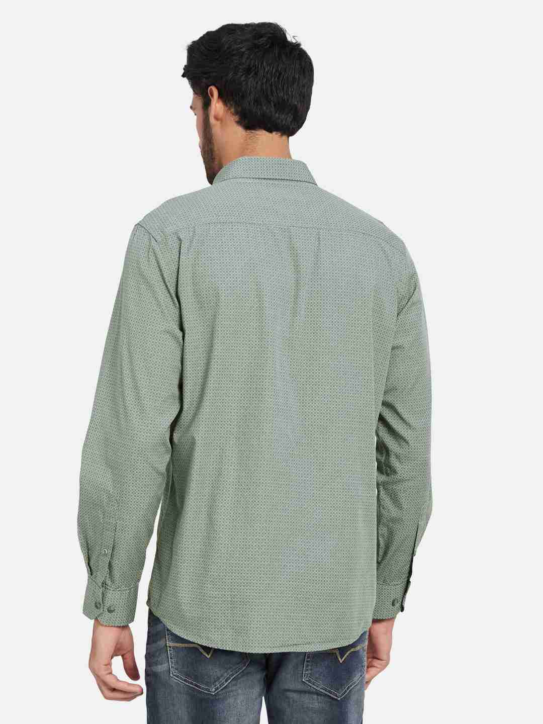 Mettle Micro Ditsy Printed Cotton Casual Shirt