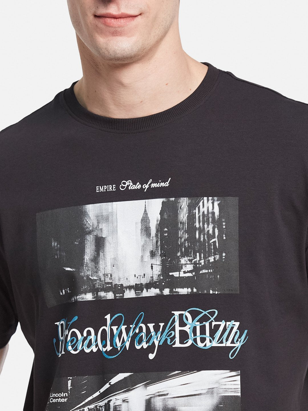 Octave Men Printed T-shirt