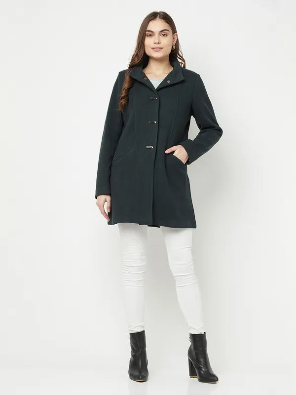 Women Mountain Green Coat