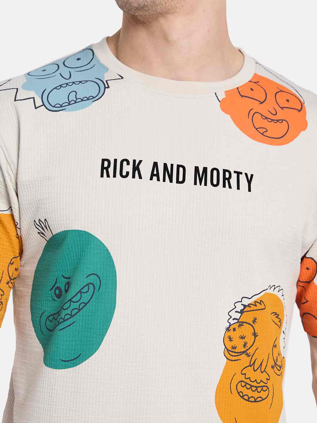 Octave Men Printed T-shirt