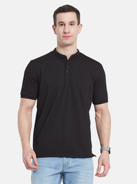 Octave Men Mandarin Collar T-shirt