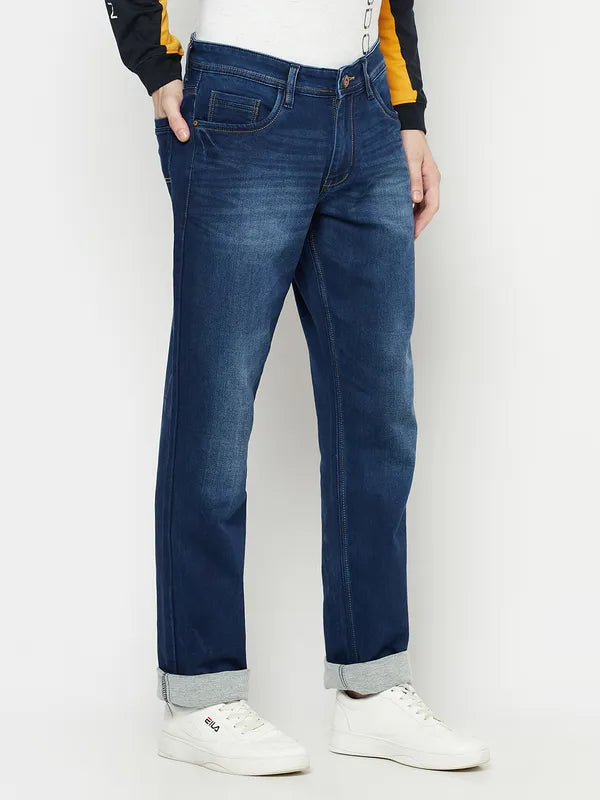 Men Royal Blue Jeans