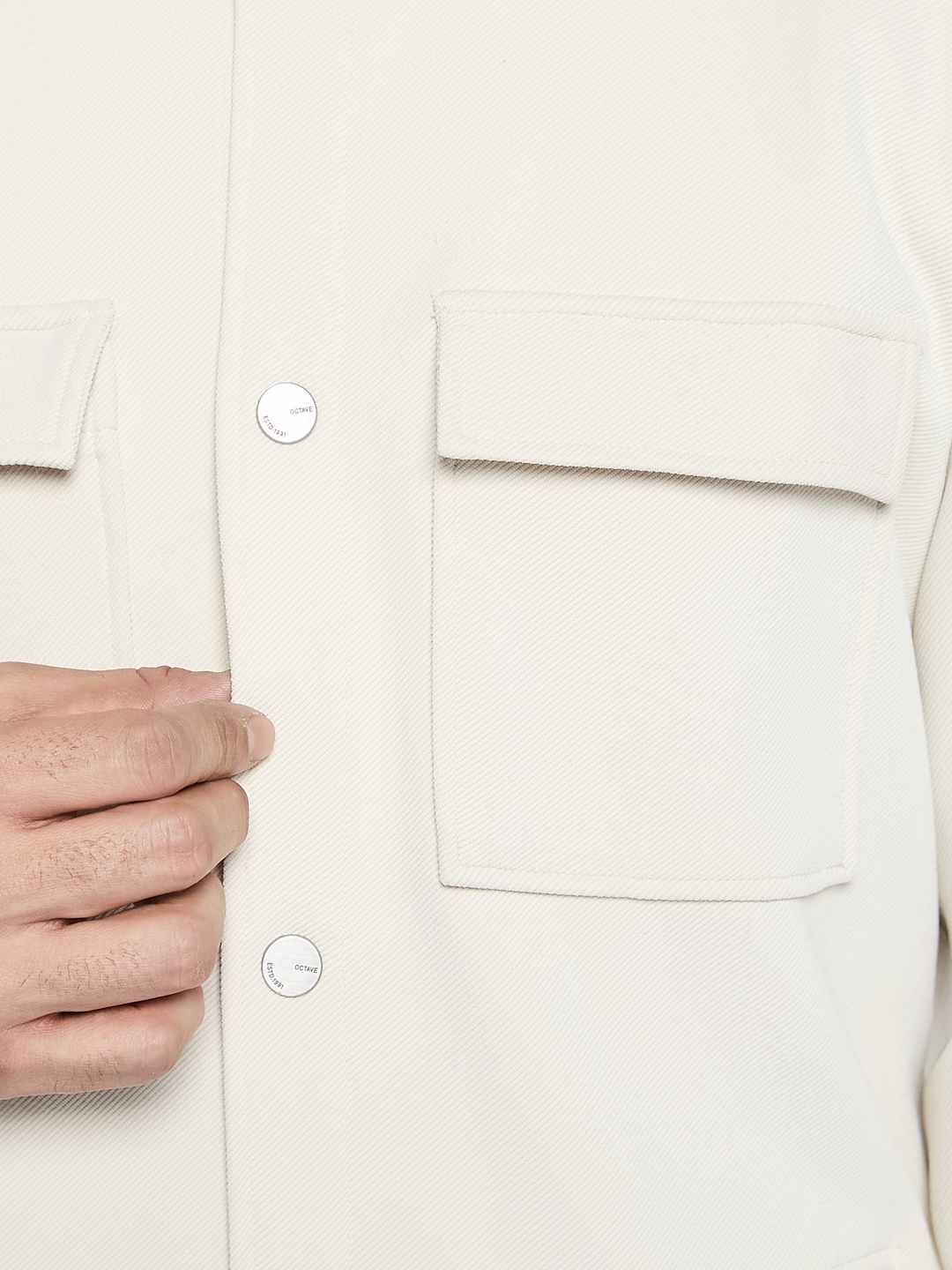 Octave Men Front-Open Sweatshirt